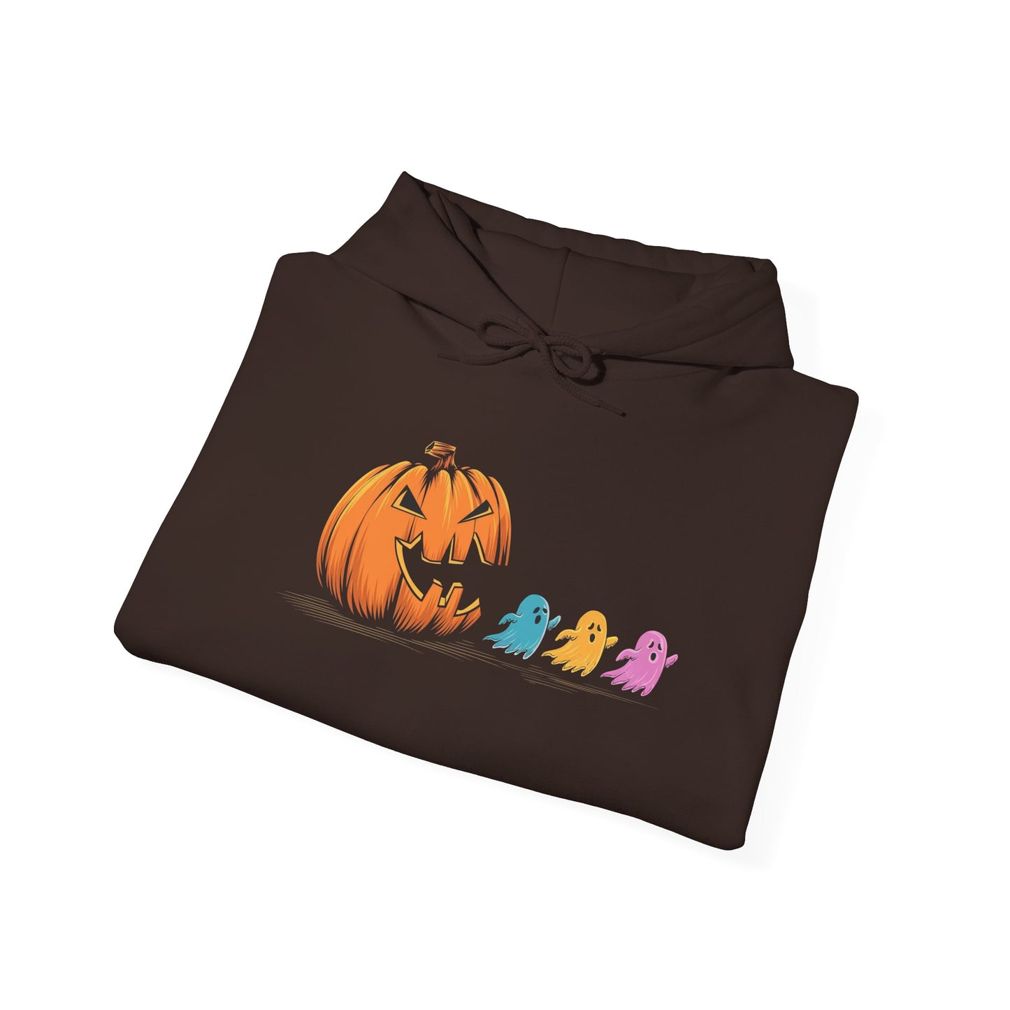 Halloween Pumpkin Cozy Hoodie, Unisex Sweatshirt, Fall Fashion, Spooky Season Apparel, Cute Halloween Gift, Casual Warmth
