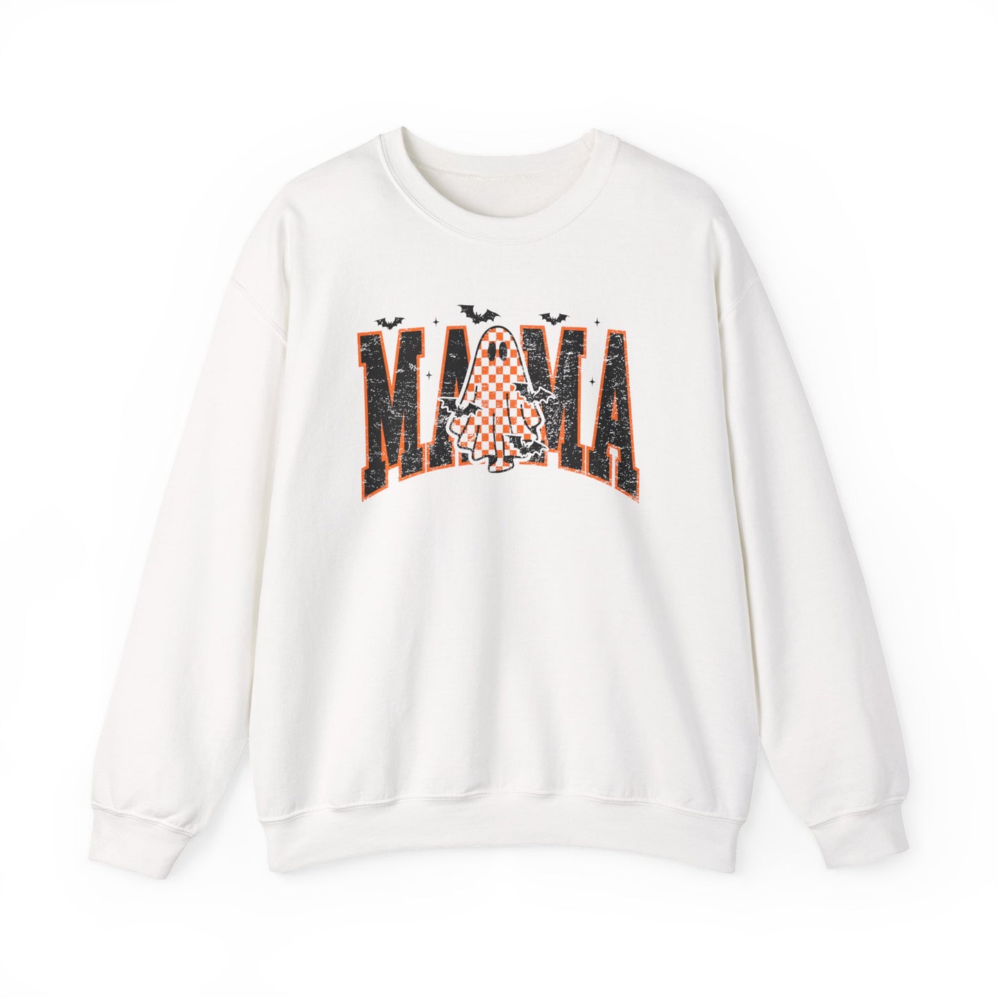 Spooky Ghost Sweatshirt, Gift For Mom, Halloween Crewneck, Cozy Fall Apparel, Perfect for Parties, Casual Gatherings, Everyday Wear