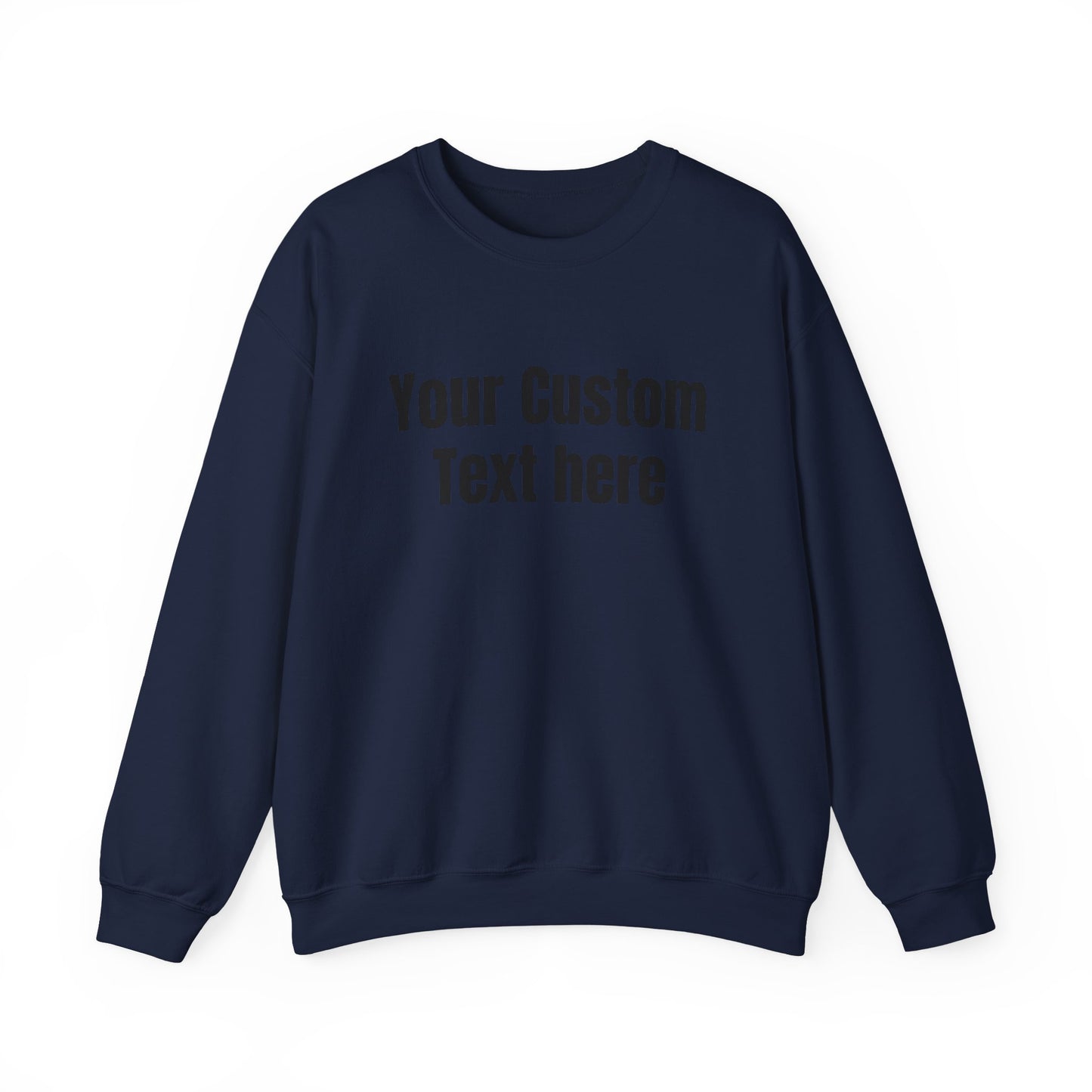 Customizable Crewneck Sweatshirt, Personalized Gift, Holidays, Unique Design, Perfect Gift for Anniversaries, Weddings, and Special Occasion