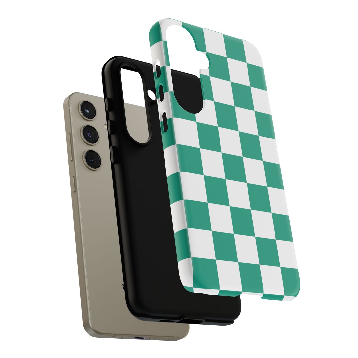 Checkerboard Phone Case | Samsung Galaxy S25, S25 Plus, S24, S24 Plus, S24 Ultra, S23 S22, S22 Plus S21 Ultra, S21 FE, S20+ Tough Cases