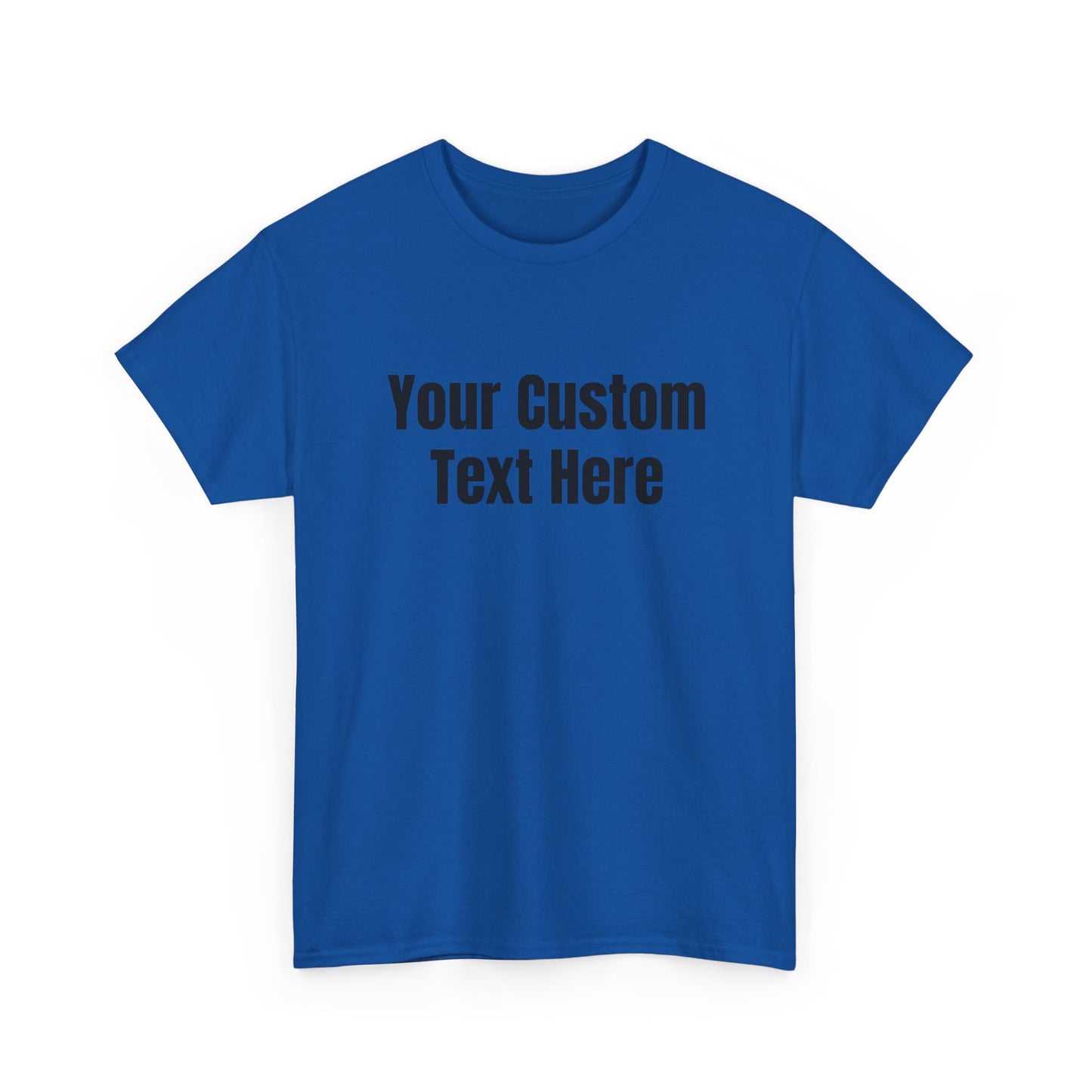 Customizable Heavy Cotton Tee - Perfect for Gifts, Events, Casual Wear, Team Outfits, Celebrations, Perfect Gift for Birthdays