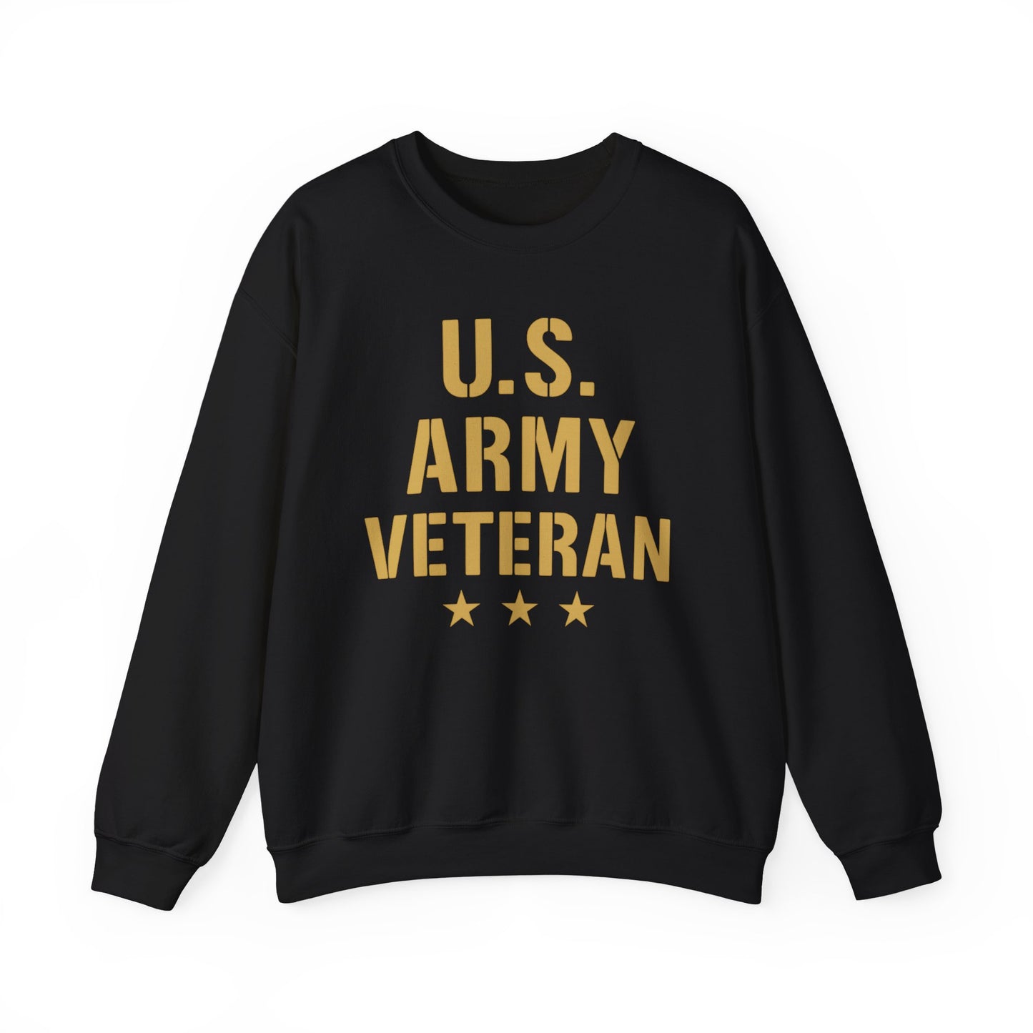 U.S. Army Veteran Crewneck Sweatshirt, Military Tribute Gift, Veteran Appreciation, Unisex Casual Wear, Cozy Sweatshirt