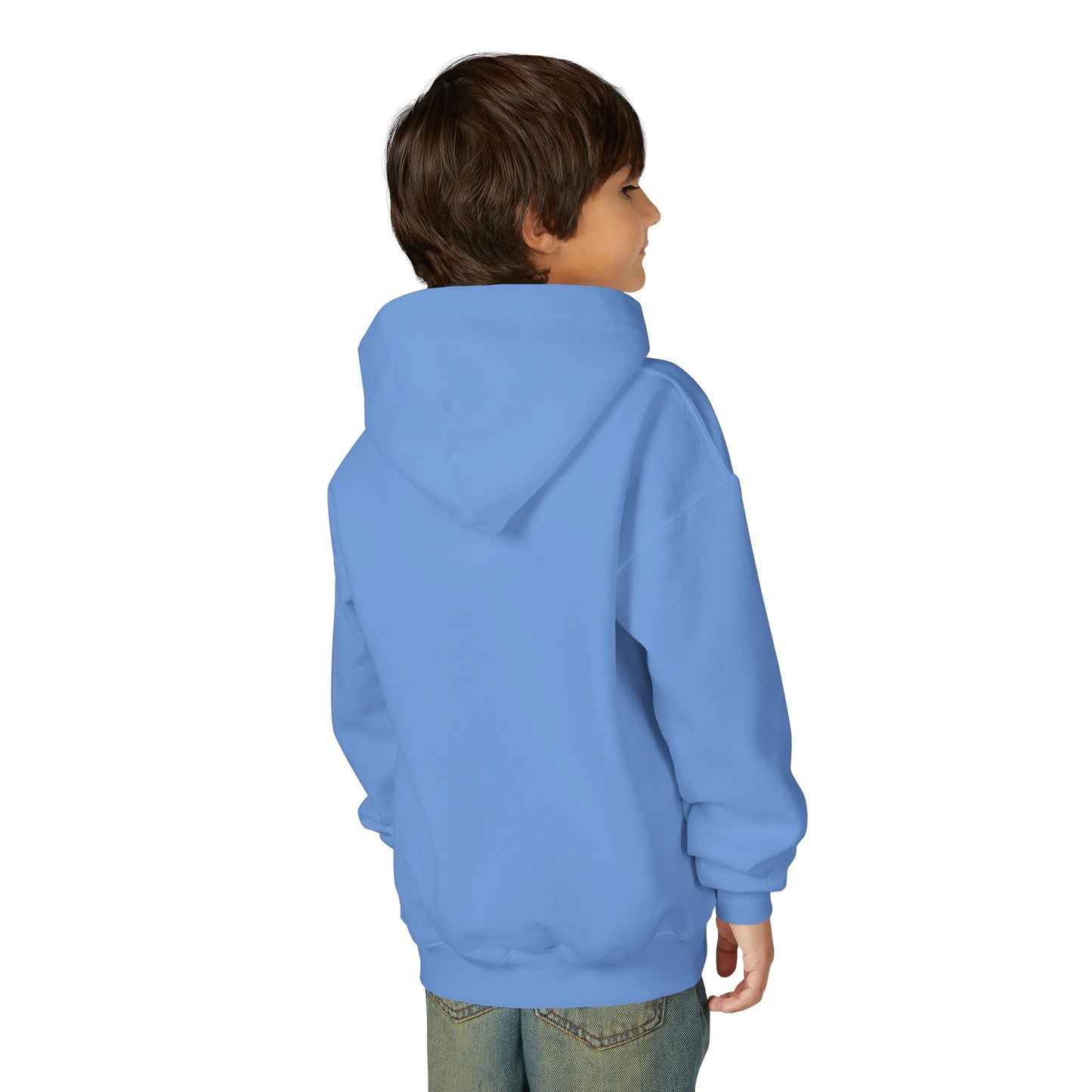 Whimsical Youth Hoodie with Playful Design, Cute Sweatshirt for Kids, Fun Gift for Birthdays, Cozy Winter Wear, Cartoon Style