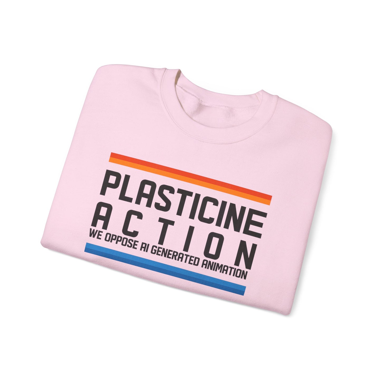 PLASTICINE ACTION  Sweatshirt, Sava Gaza, Perfect Gift for Animation Enthusiasts, Casual Wear, Unique Statement