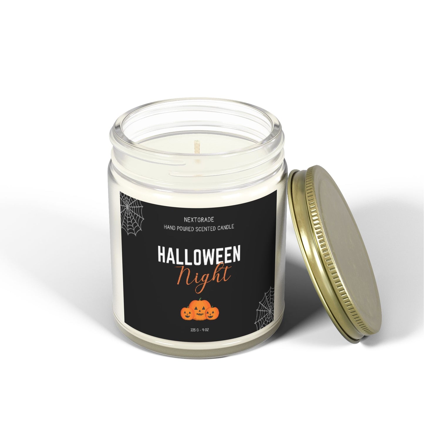 Halloween Night Scented Candles, Halloween Candles Scented, Spooky Candles - Gothic Décor Decorations - Halloween Gifts for Women, Men