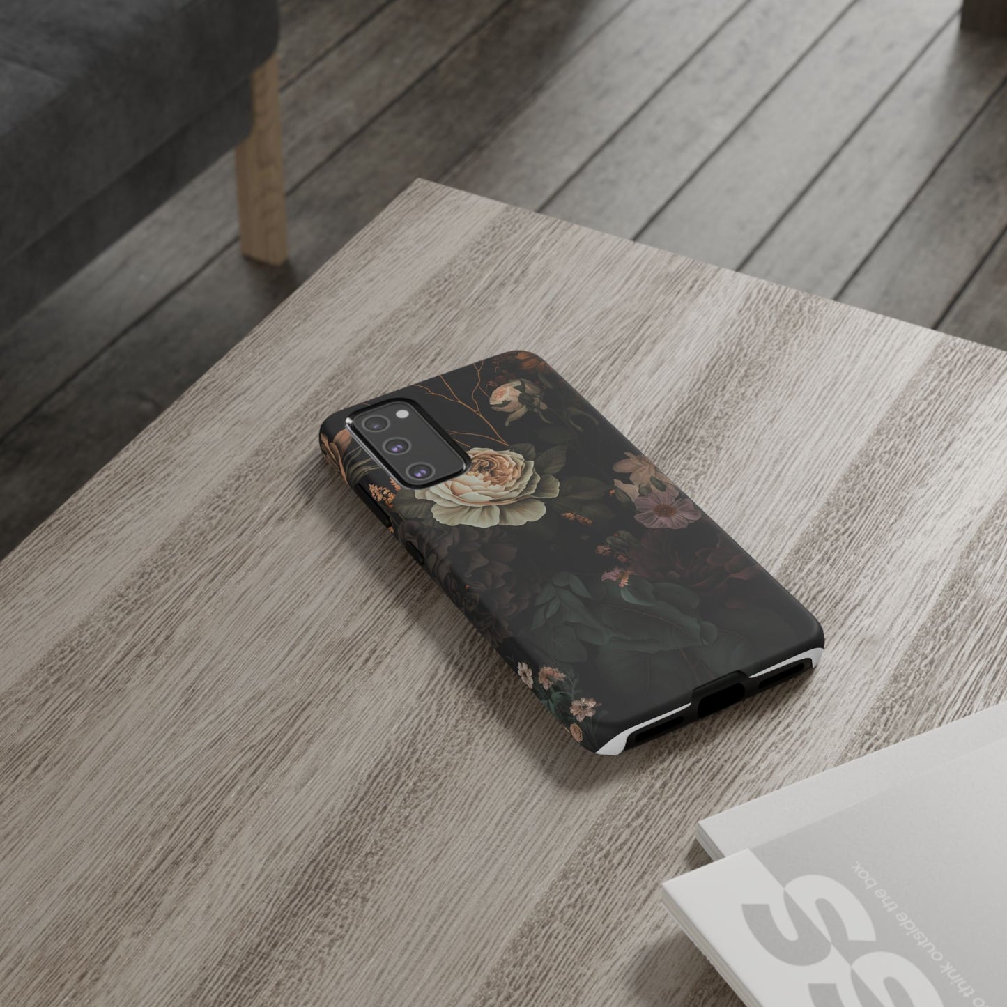Floral Phone Case For iPhone And Samsung, Tough Cases, Flower Design, Stylish Protection, Gift for Her, Nature Lovers Accessory, Floral Gift