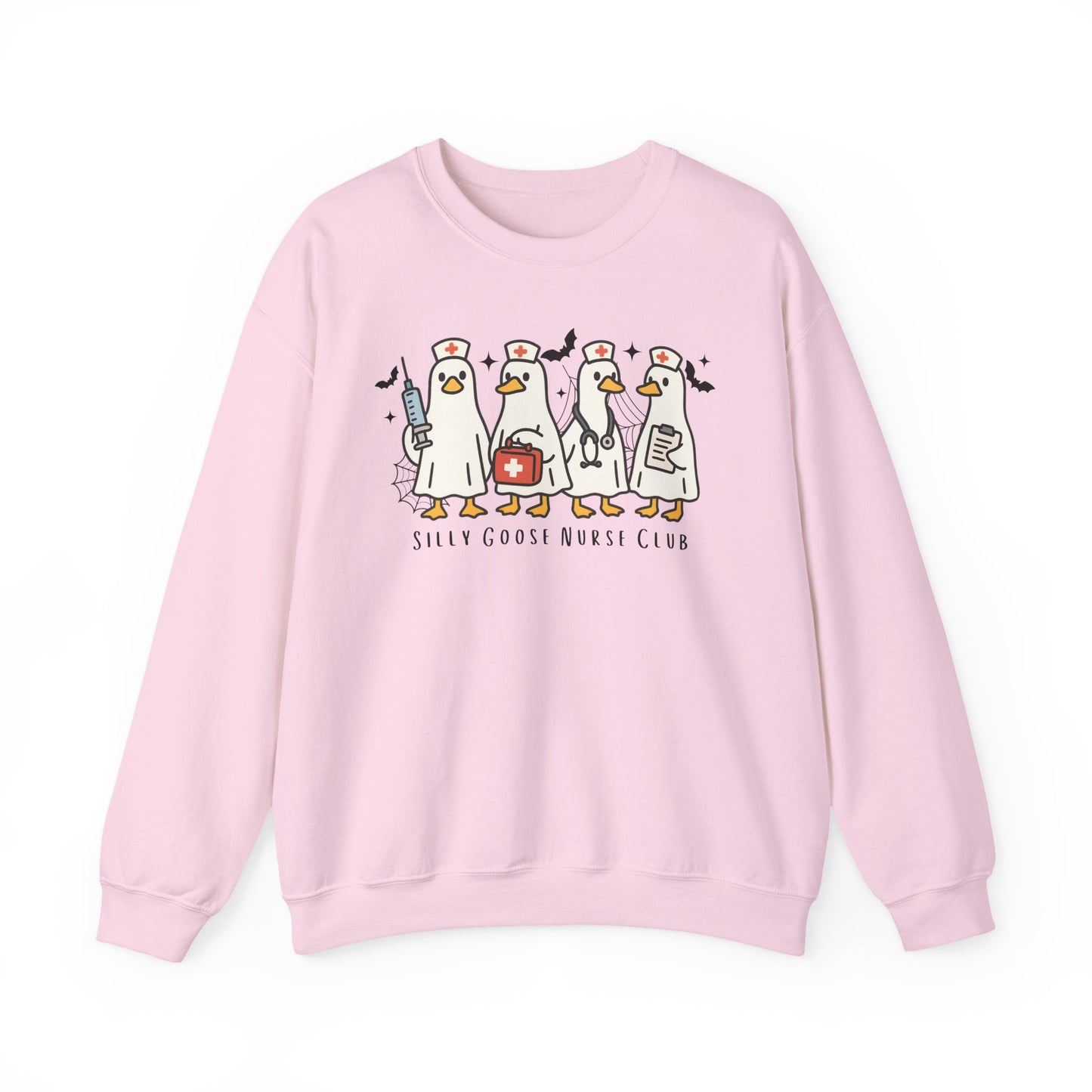 Funny Nurse Crewneck Sweatshirt for Medical Professionals, Cozy Gift for Healthcare Workers, Casual Wear, Unique Nursing Apparel
