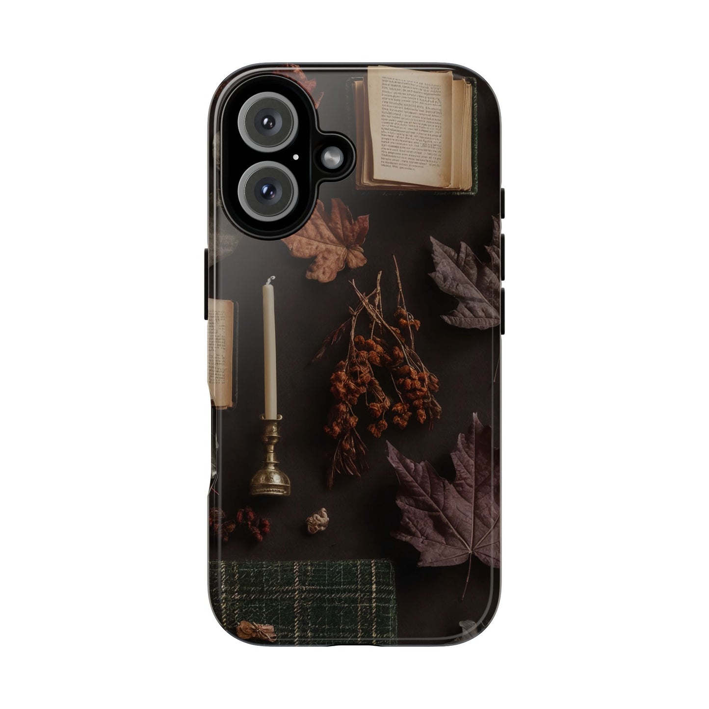 Floral Nature Phone Case, Tough Phone Case for Fall Decor, Phone Case for iPhone and Samsung, Stylish Protective Cover for iPhone