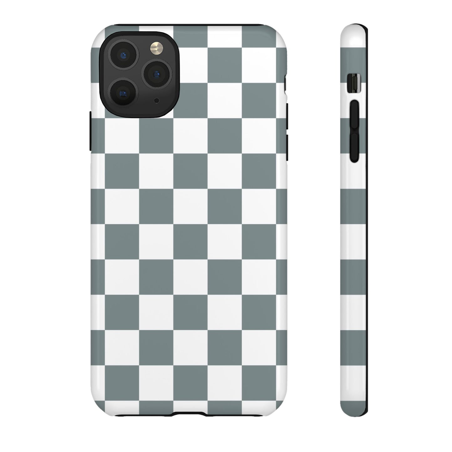 Stylish Checkerboard Phone Case, Durable Phone Cover, Unique Gift, iPhone 17 Pro, 17, 17 Air, 16, 15, 14, 13, 12, 11, X, XR, XS MAX