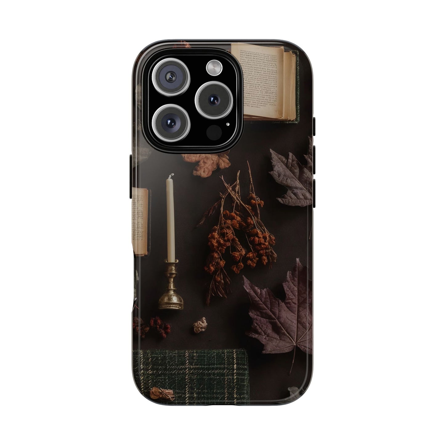 Floral Nature Phone Case, Tough Phone Case for Fall Decor, Phone Case for iPhone and Samsung, Stylish Protective Cover for iPhone