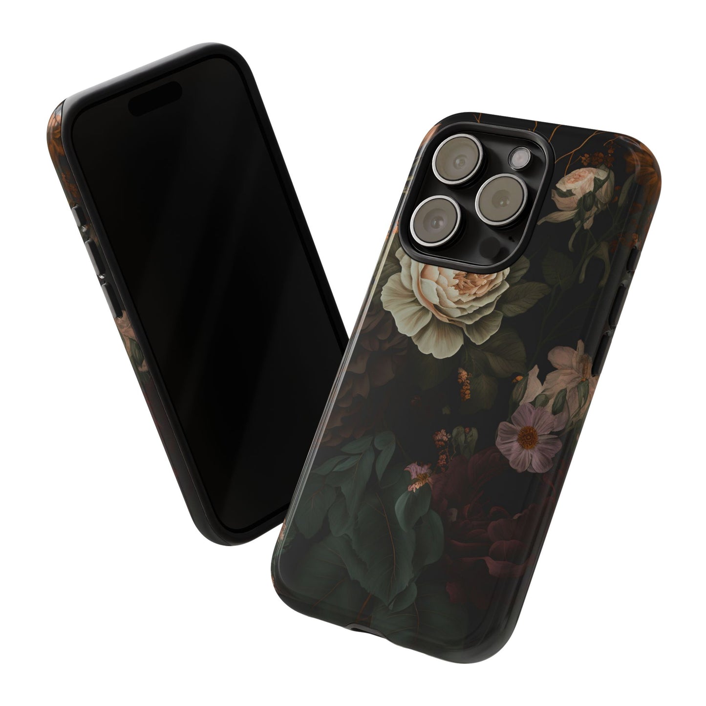 Floral Phone Case For iPhone And Samsung, Tough Cases, Flower Design, Stylish Protection, Gift for Her, Nature Lovers Accessory, Floral Gift