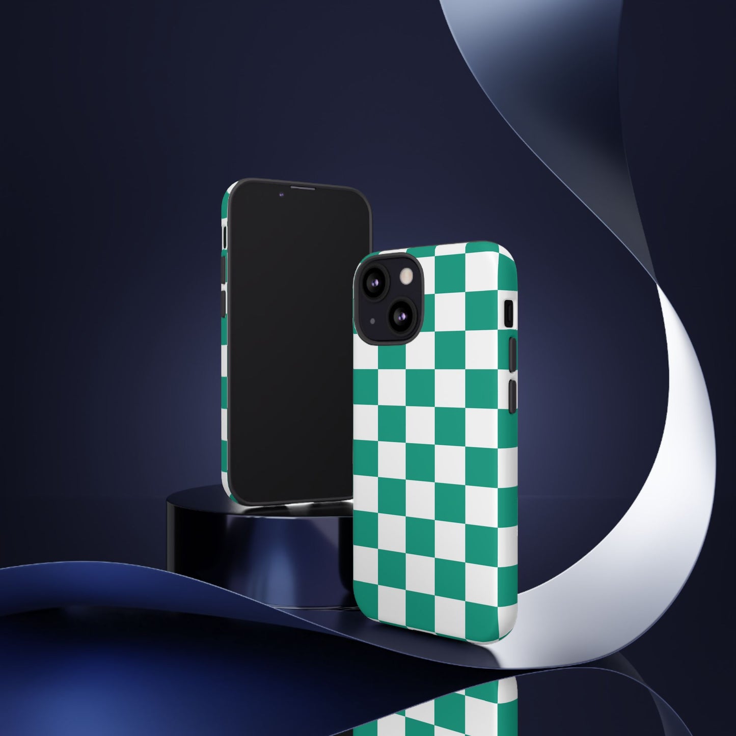 Checkered iPhone Case, Stylish Phone Cover,  Mobile Case For iPhone 17 Pro, 17, 16, 15, 14, 13, 12, 11, X, XR,XS MAX, Chic Gift for Her