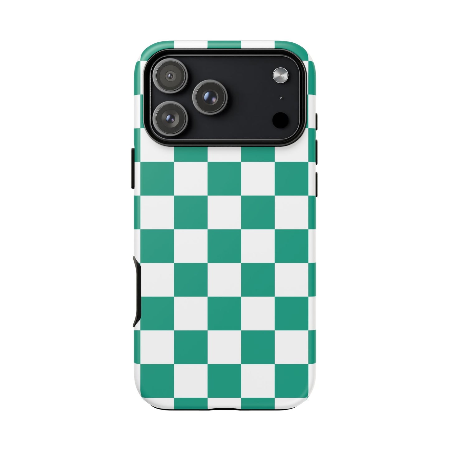 Checkered iPhone Case, Stylish Phone Cover,  Mobile Case For iPhone 17 Pro, 17, 16, 15, 14, 13, 12, 11, X, XR,XS MAX, Chic Gift for Her