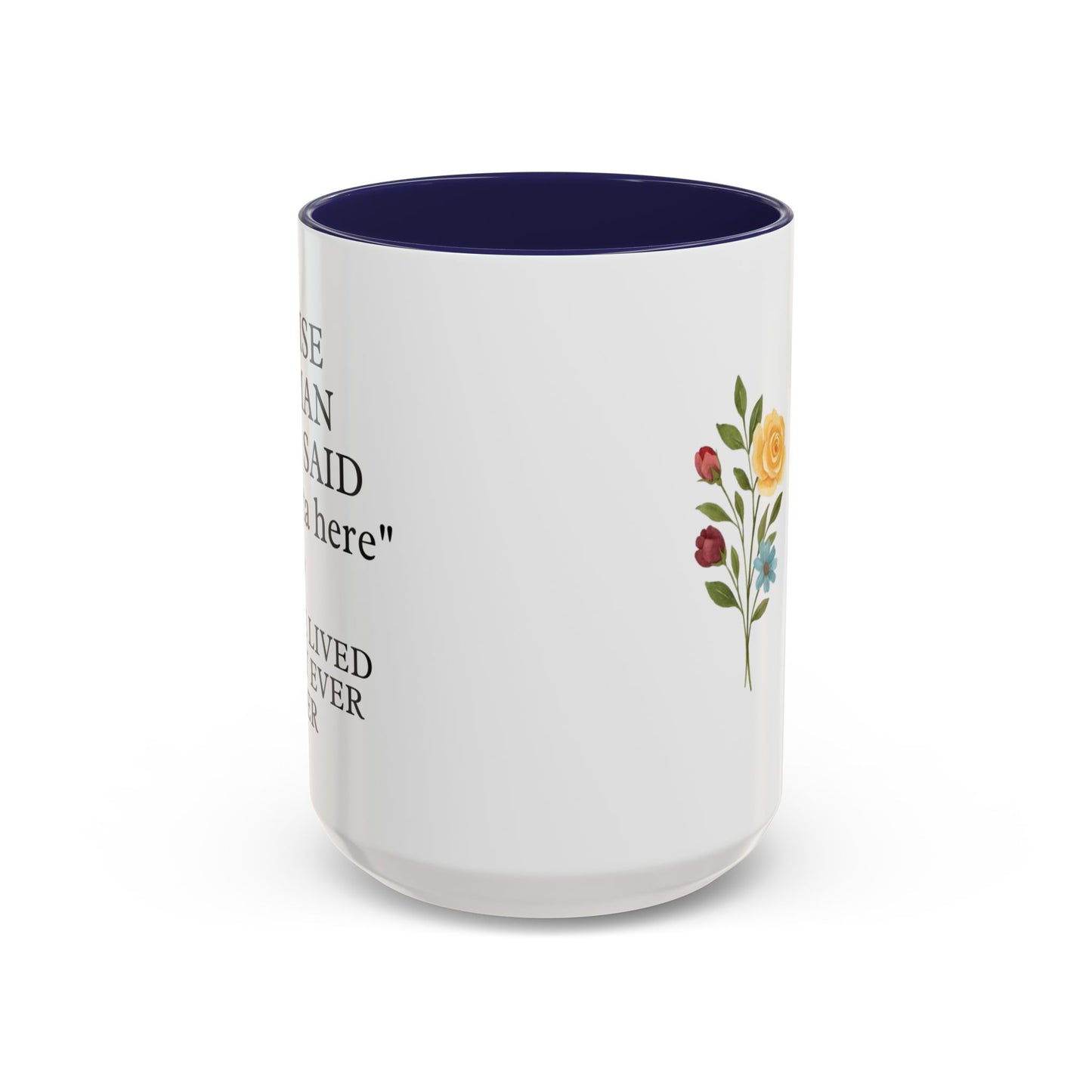 Personalized Retirement Coffee Mug, Floral Design, Gift for Retirees, Custom Name Mug, Celebration Drinkware, Retirement Day Gift