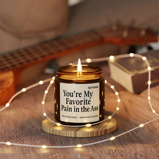 Scented Soy Candle, Funny Candle, Perfect Gift for Friends, Funny Home Decor, Gag Gift, Relaxation Candle, Ideal for Birthdays
