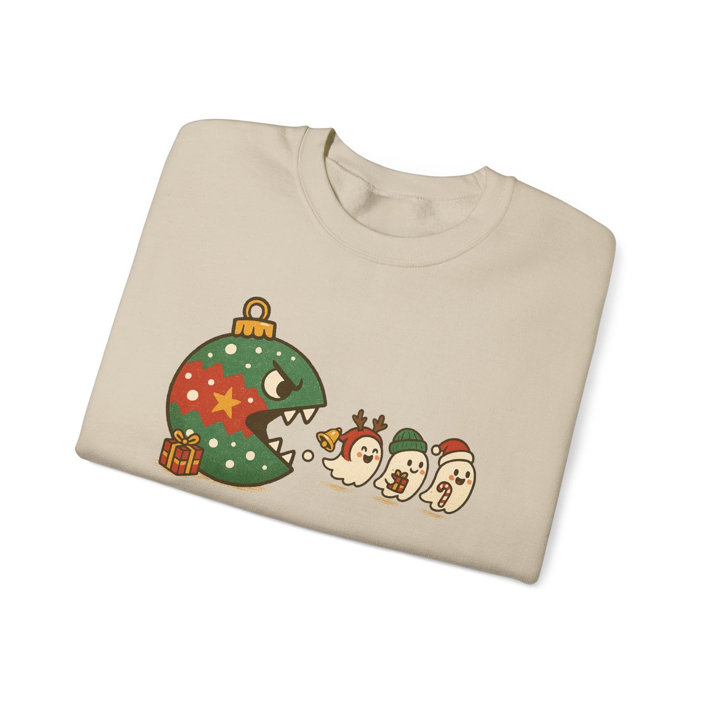 Cute Holiday Crewneck Sweatshirt, Funny Christmas Gift, Cute Sweater, Unisex Christmas Sweatshirt, Cozy Winter Apparel