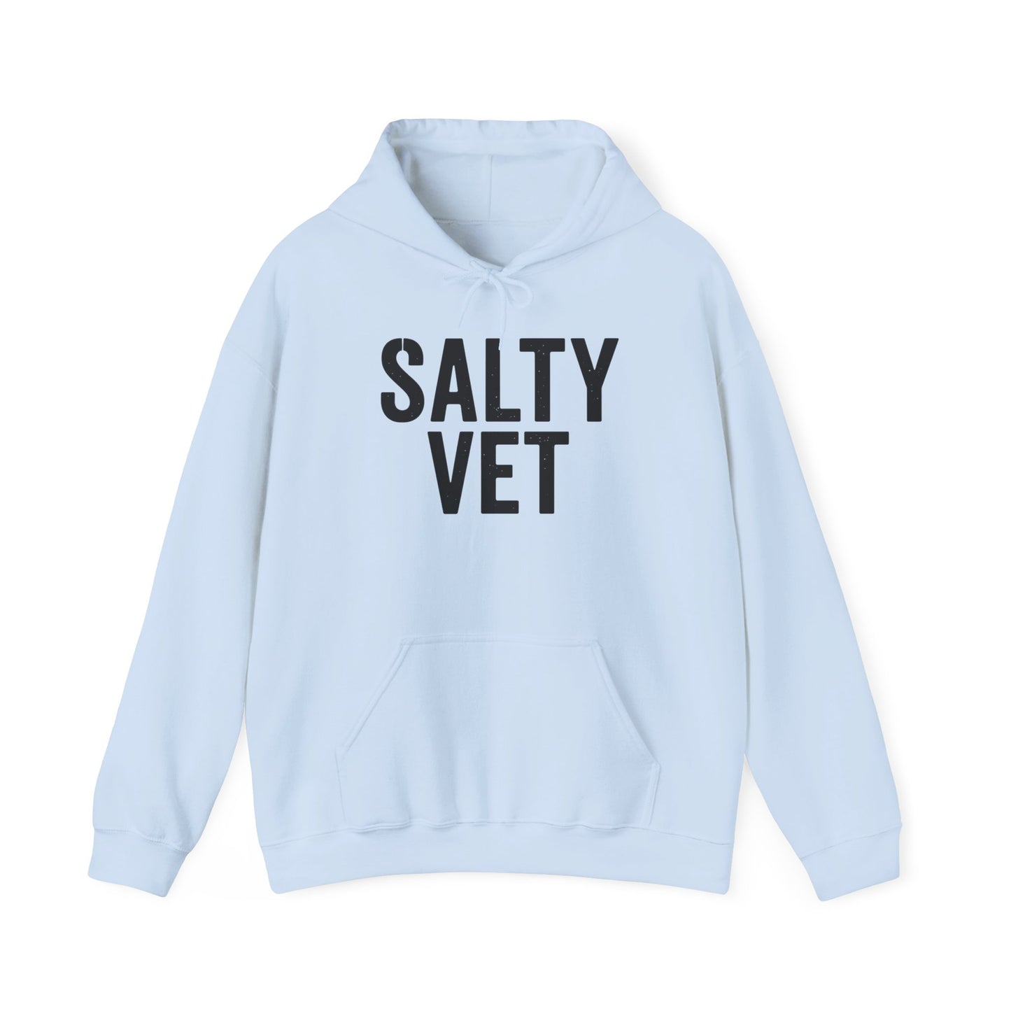 Salty Vet Hooded Sweatshirt, Cozy Unisex Hoodie for Veteran, Perfect Gift for Vets, Veterinarians, Casual Wear