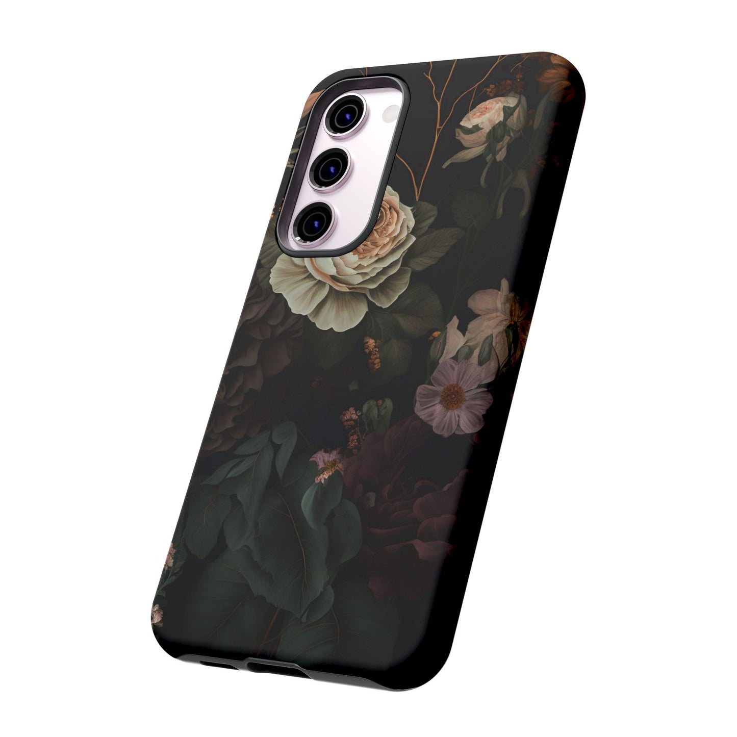 Floral Phone Case For iPhone And Samsung, Tough Cases, Flower Design, Stylish Protection, Gift for Her, Nature Lovers Accessory, Floral Gift