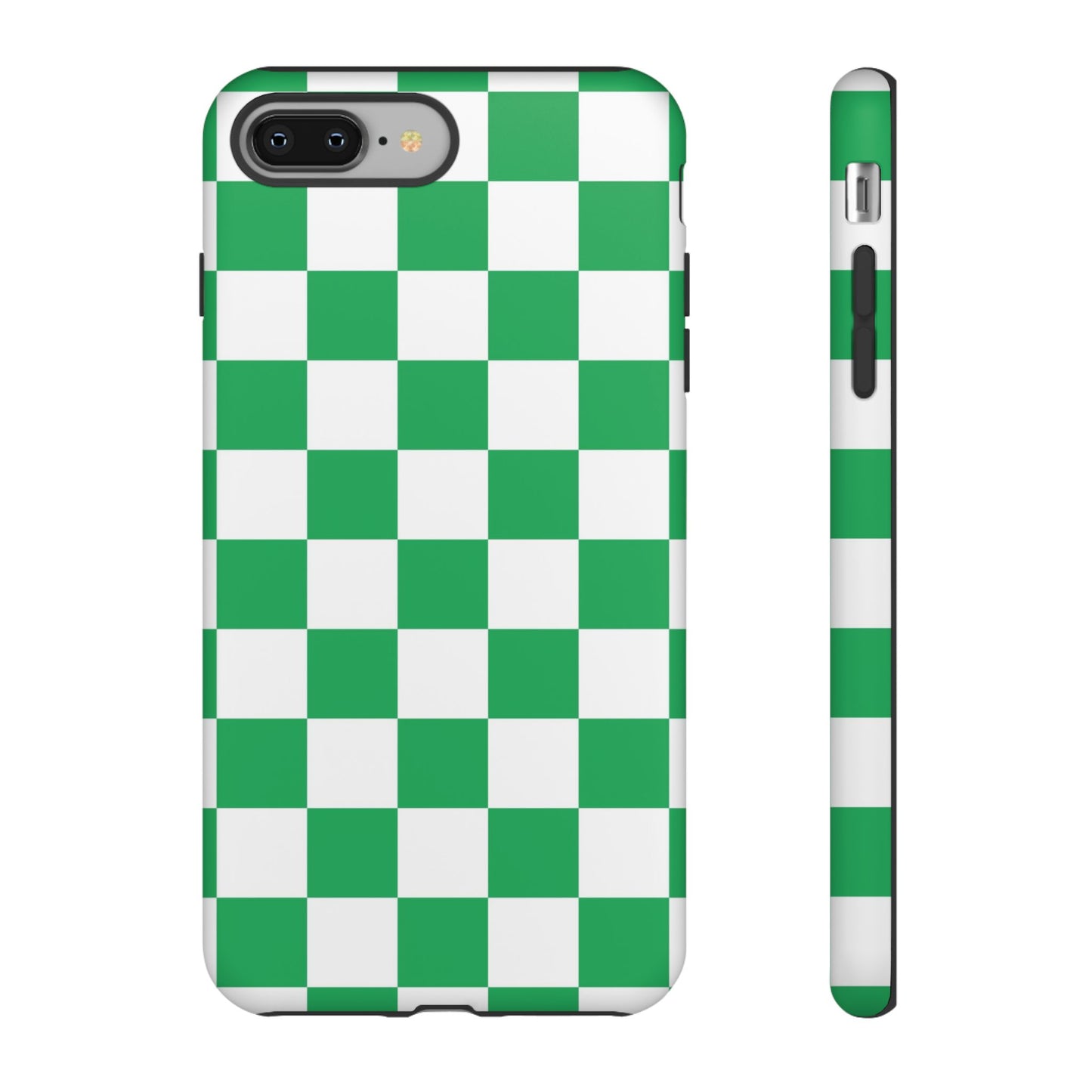 Green Checkerboard Phone Case, iPhone 17 Pro, 17, 16, 15, 14, 13, 12, 11, X, XR, XS MAX, Mobile Cover, Gift for Students, Phone Accessory