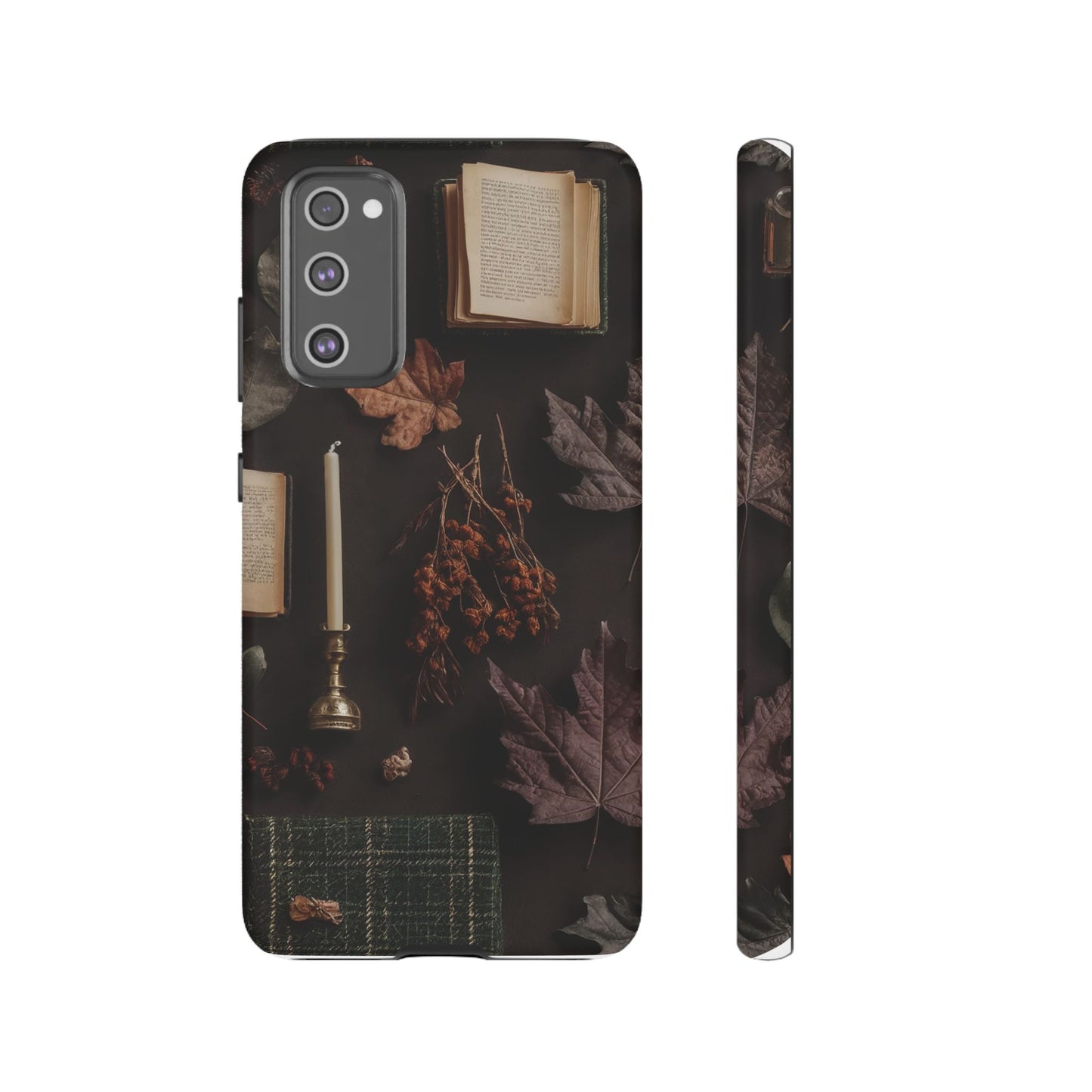Floral Nature Phone Case, Tough Phone Case for Fall Decor, Phone Case for iPhone and Samsung, Stylish Protective Cover for iPhone