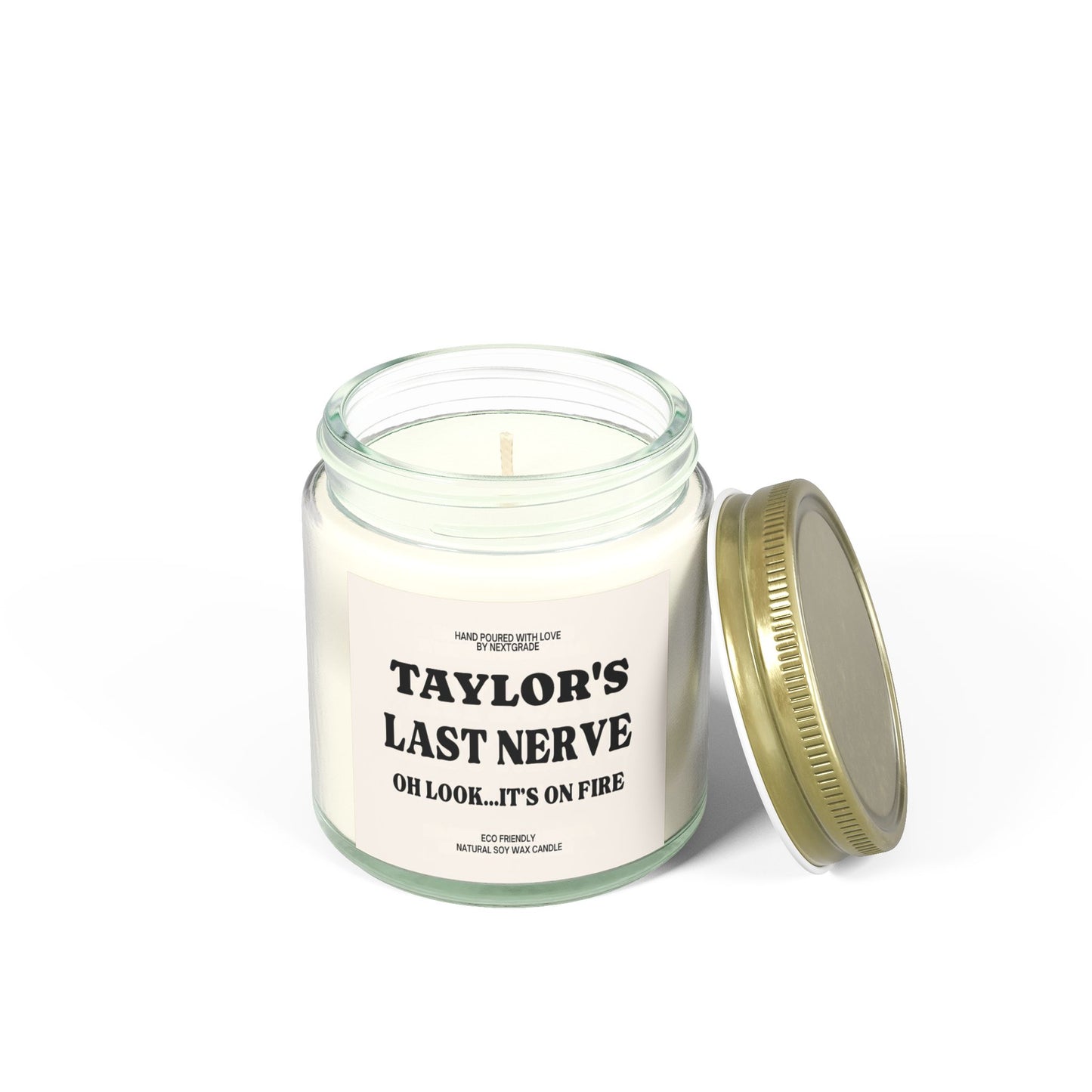 Personalized Scented Candles, Custom Last Nerve Candle, Custom Name Candle, Funny Gift, Personalized Candle Gift, Funny Candle, Birthday