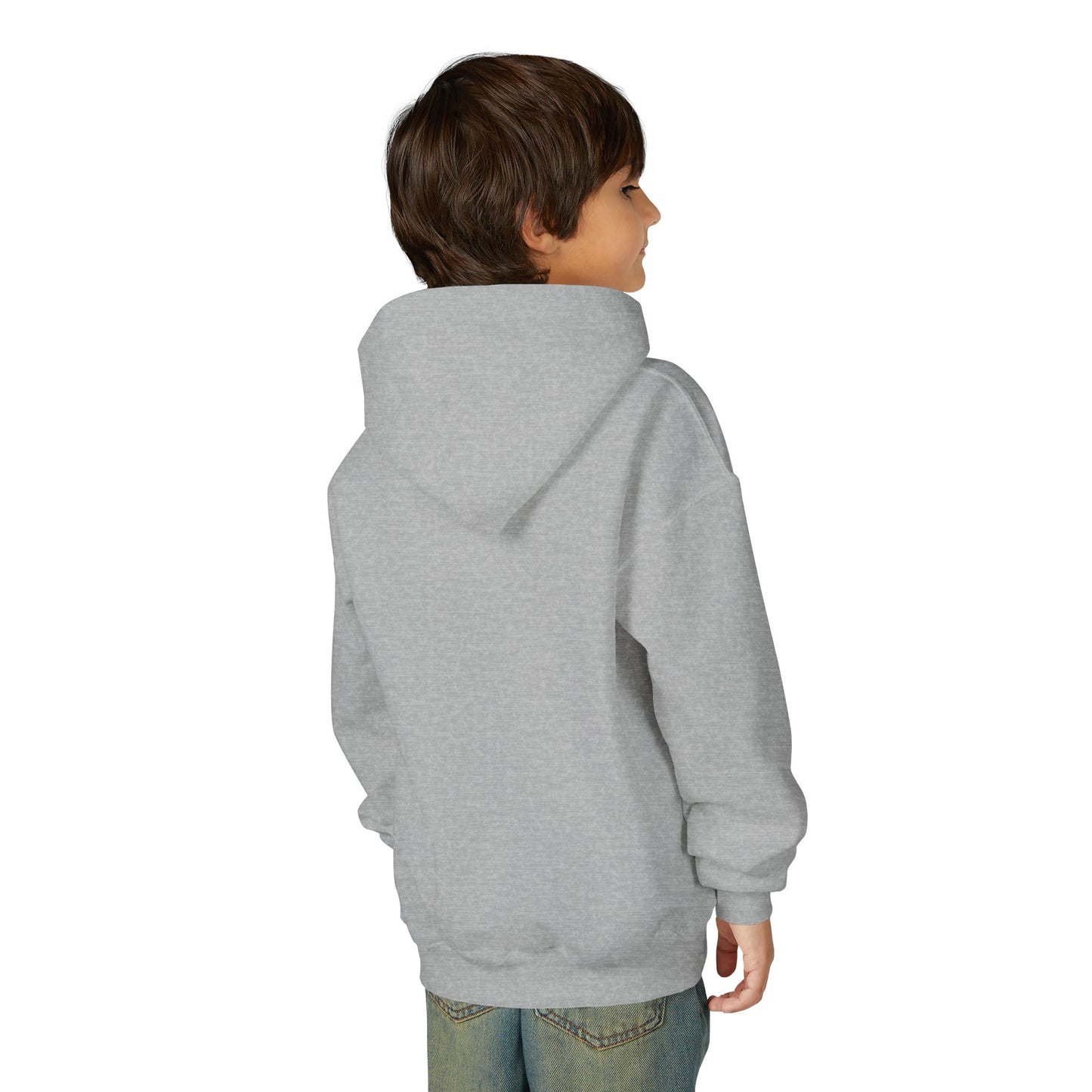 Whimsical Youth Hoodie with Playful Design, Cute Sweatshirt for Kids, Fun Gift for Birthdays, Cozy Winter Wear, Cartoon Style