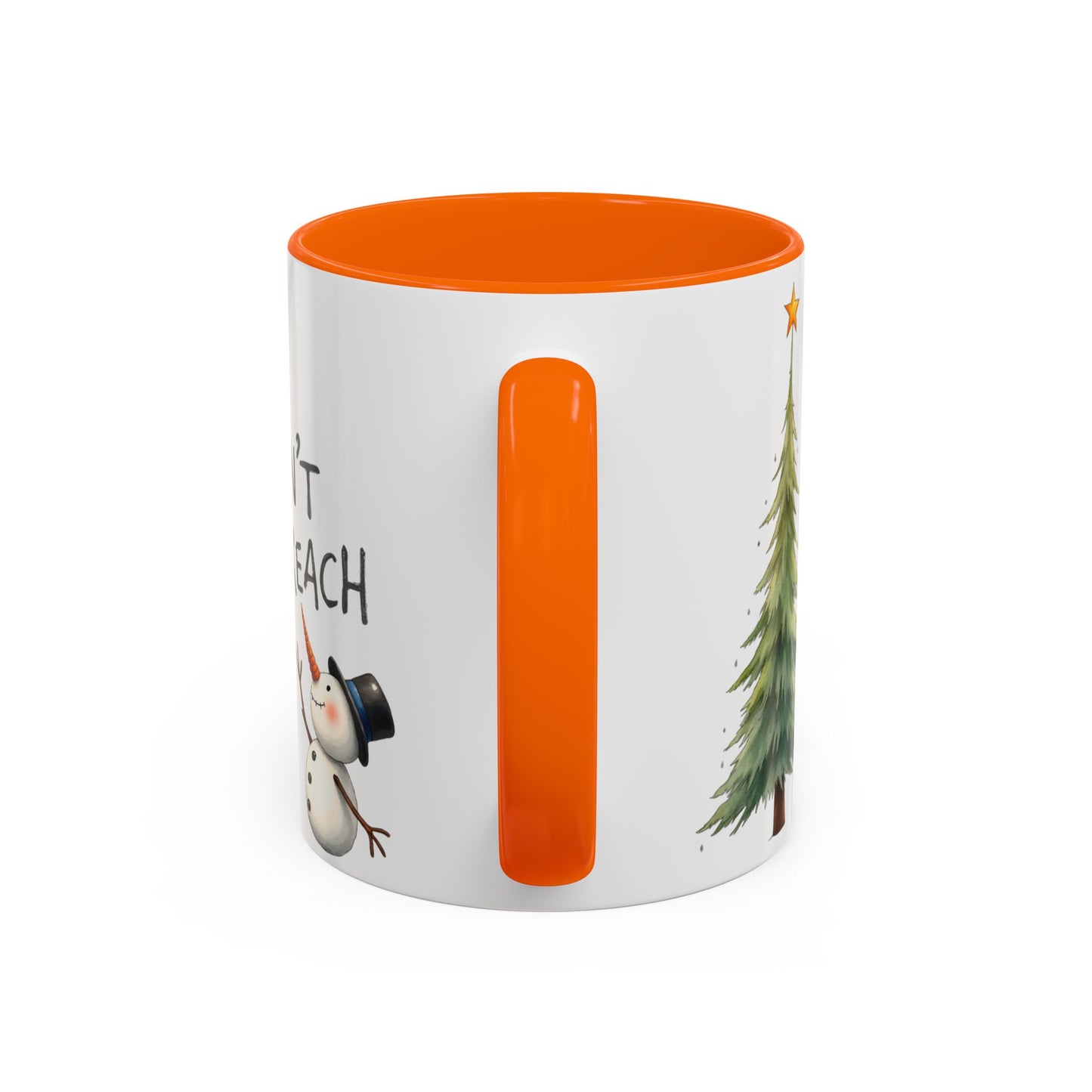 Personalized Holiday Coffee Mug, Cute Snowman Design, Winter Drinkware, Festive Gift, Custom Name Mug, Christmas Day Gift