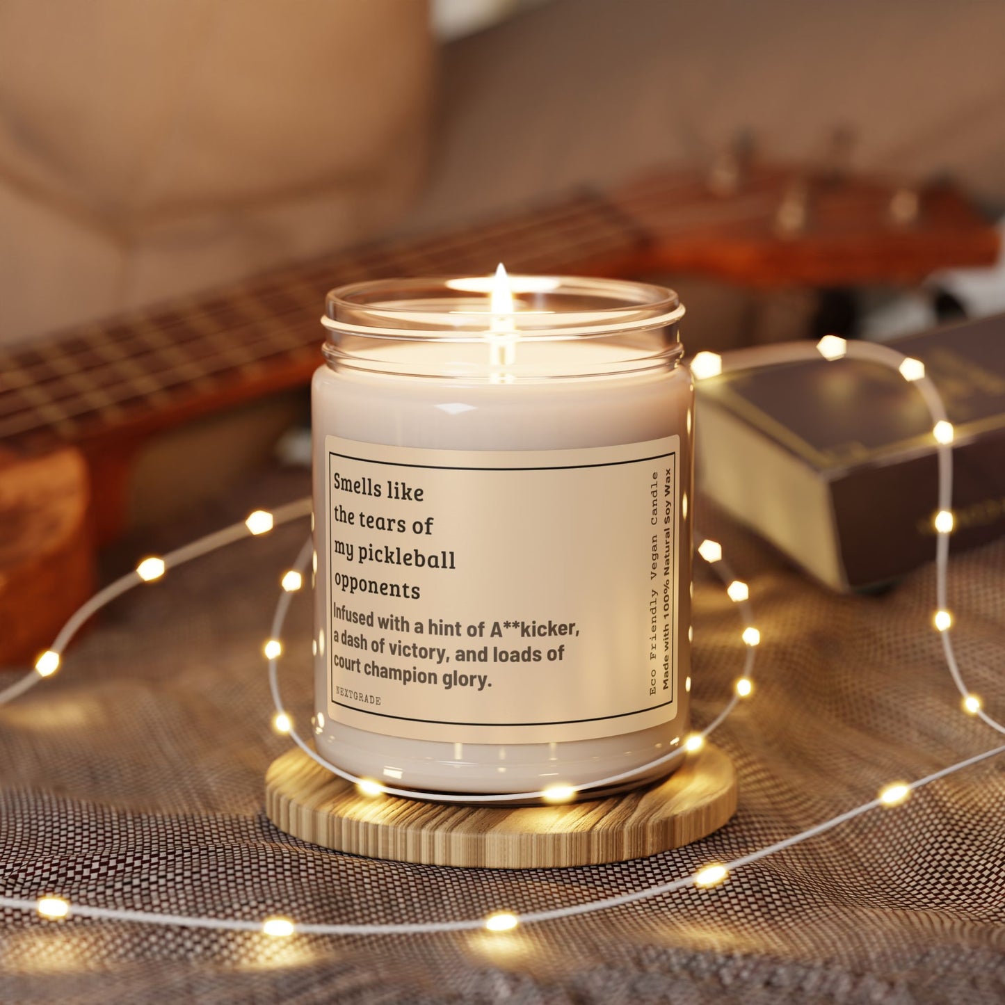 Pickleball Victory Scented Candle, Smells like the Tears of My Pickleball Opponents Pickleball Candle gift Pickleball gift