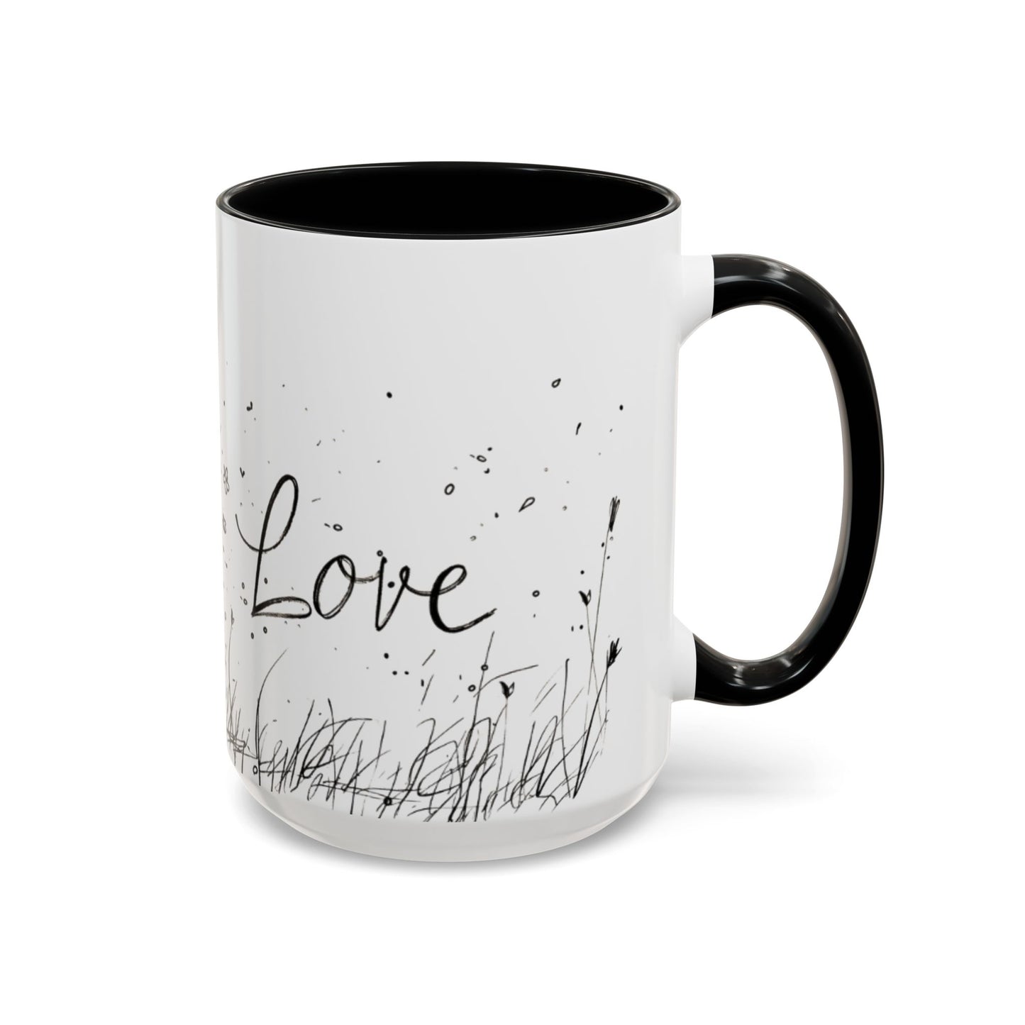 Romantic Coffee Mug, Love Gift for Coffee Lovers, Valentine's Day Mug, Couple Gift, Home Decor, Art Mug, Gift for Wife