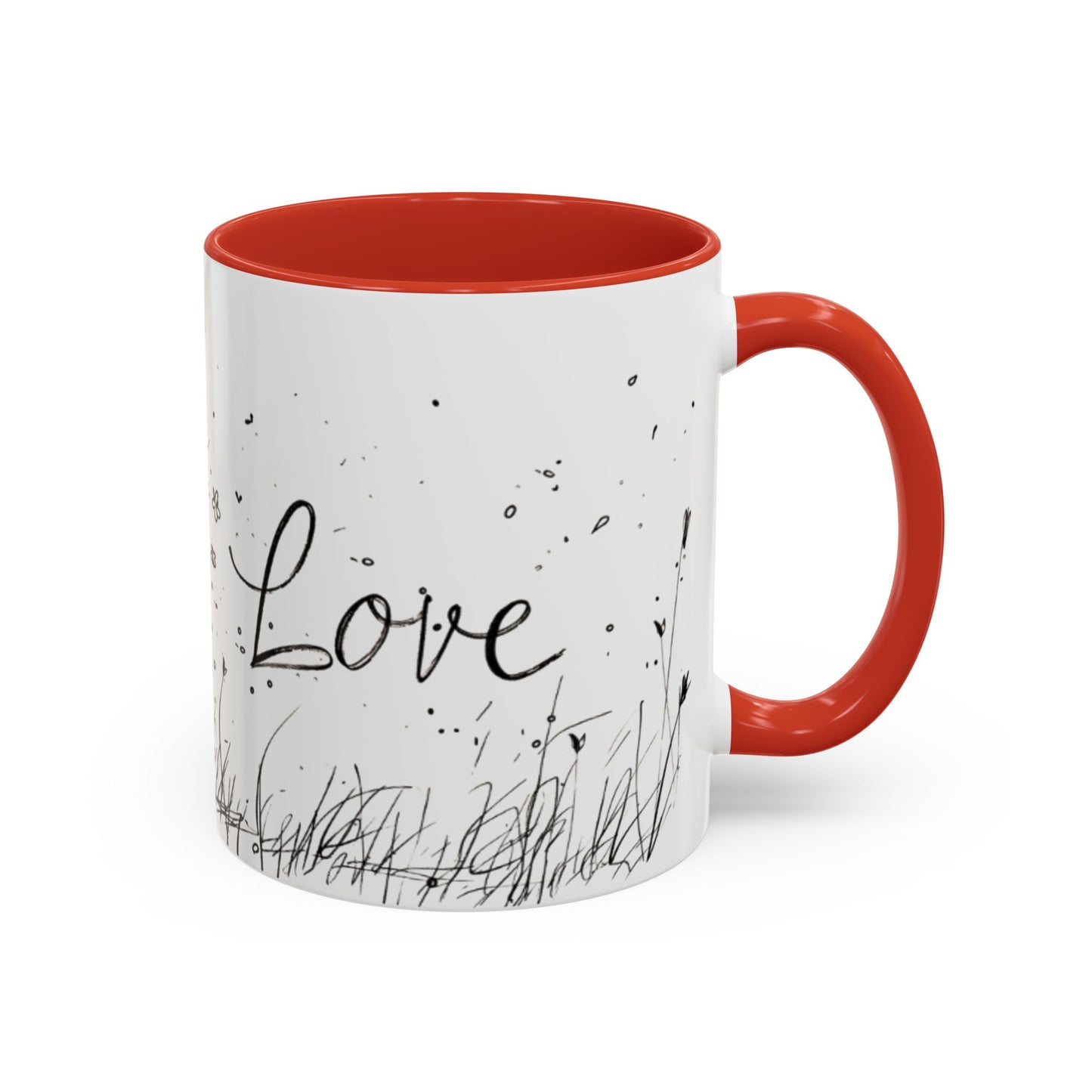 Romantic Coffee Mug, Love Gift for Coffee Lovers, Valentine's Day Mug, Couple Gift, Home Decor, Art Mug, Gift for Wife