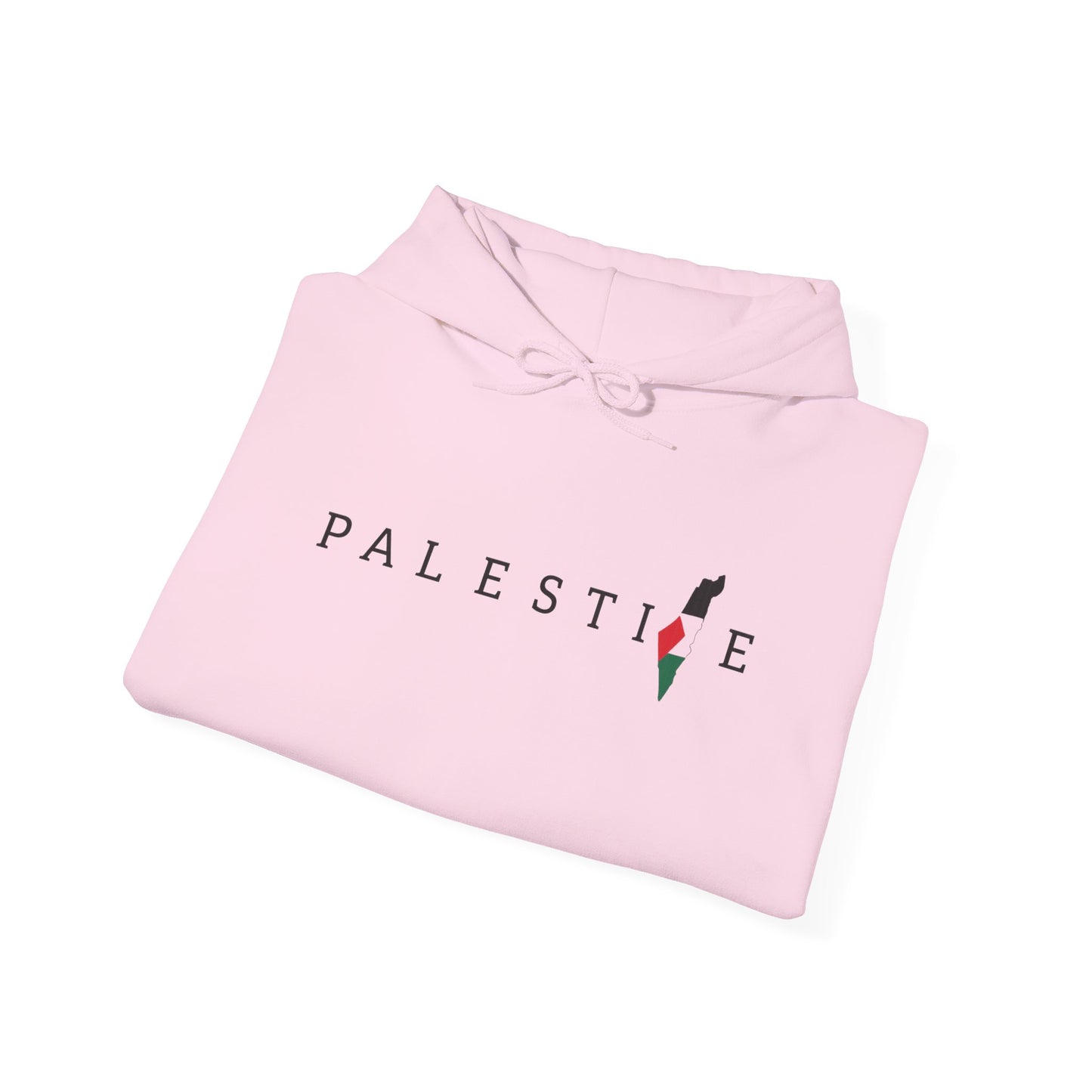 Free Palestine Heavy Blend Sweatshirt Hoodie , Warm Apparel, Statement Clothing, Gift for Activists, Stand With Palestine, Gaza College