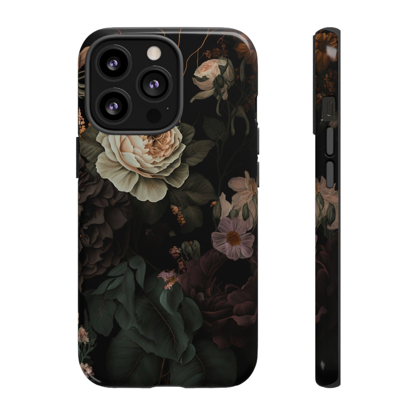 Floral Phone Case For iPhone And Samsung, Tough Cases, Flower Design, Stylish Protection, Gift for Her, Nature Lovers Accessory, Floral Gift