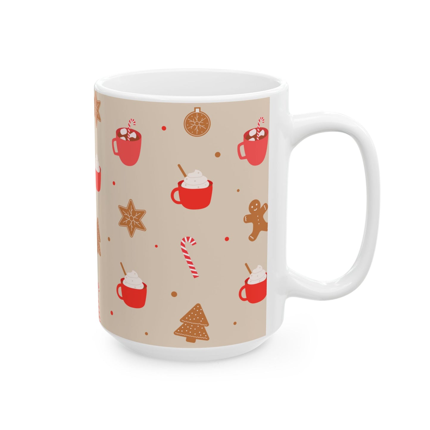 Cozy Hot Cocoa Mug, Perfect for Winter Warmth, Holiday Gifts, Coffee Lovers, Christmas Decor, and Seasonal Sips, Christmas Day Gift