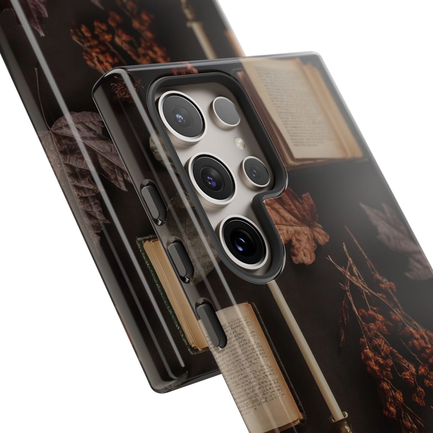 Floral Nature Phone Case, Tough Phone Case for Fall Decor, Phone Case for iPhone and Samsung, Stylish Protective Cover for iPhone