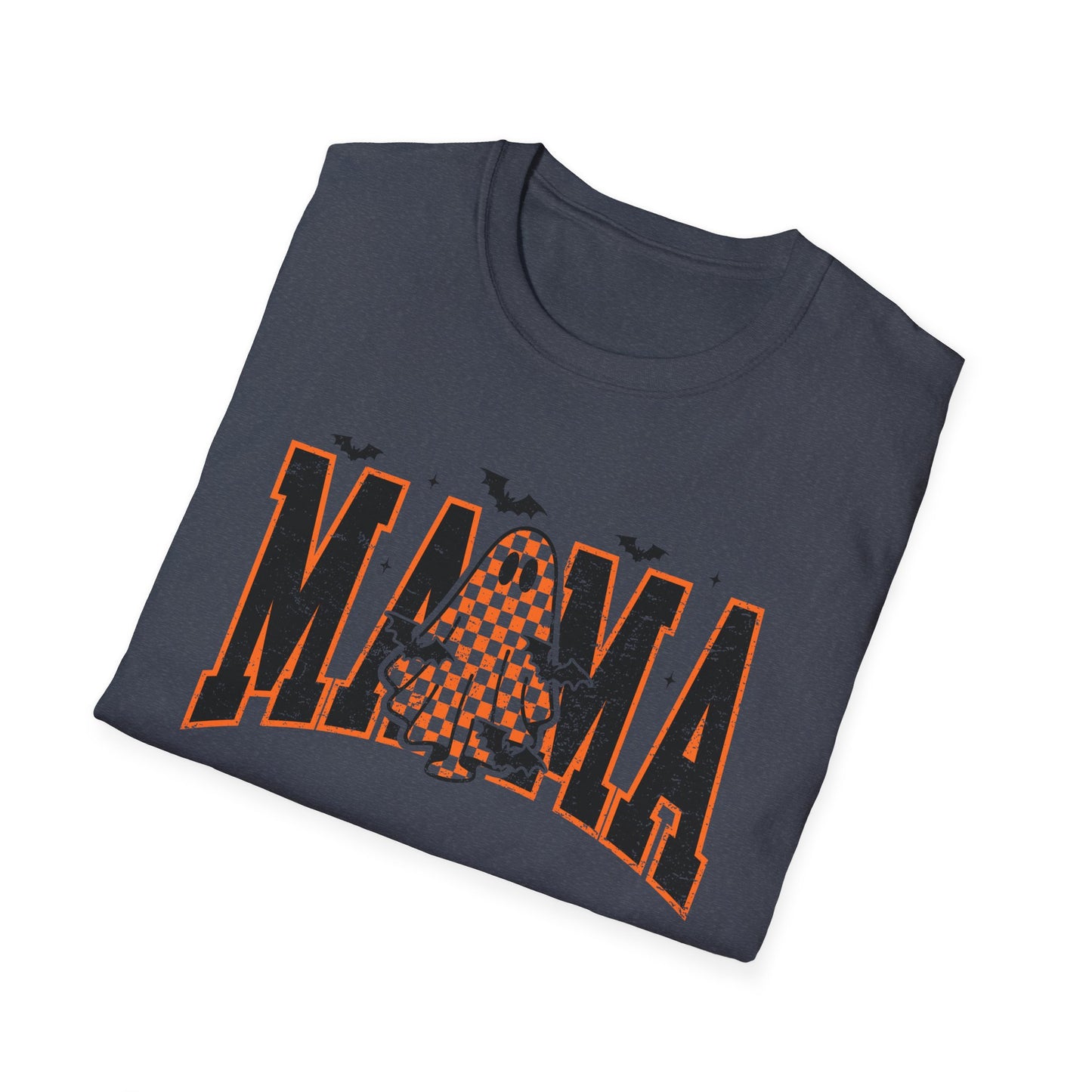 Mama Ghost Graphic T-Shirt, Halloween T-Shirt, Halloween Shirt, Casual Wear, Gift for Mom, Cute Tee for Fall