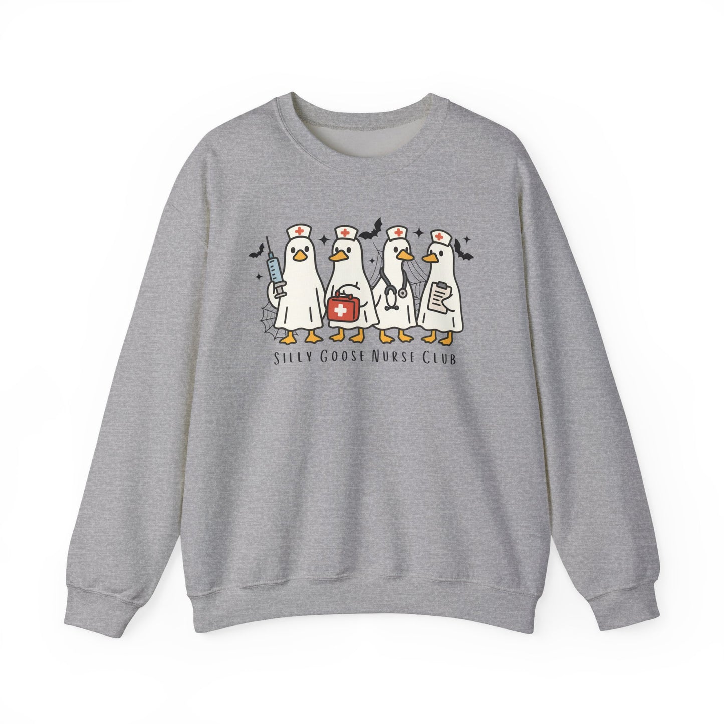 Funny Nurse Crewneck Sweatshirt for Medical Professionals, Cozy Gift for Healthcare Workers, Casual Wear, Unique Nursing Apparel