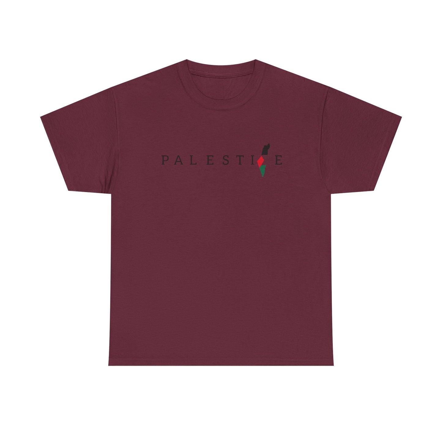 Palestine Heavy Cotton Tee, Comfortable and Stylish, Perfect for Casual Wear, Gifts, Activism, and Everyday Statements