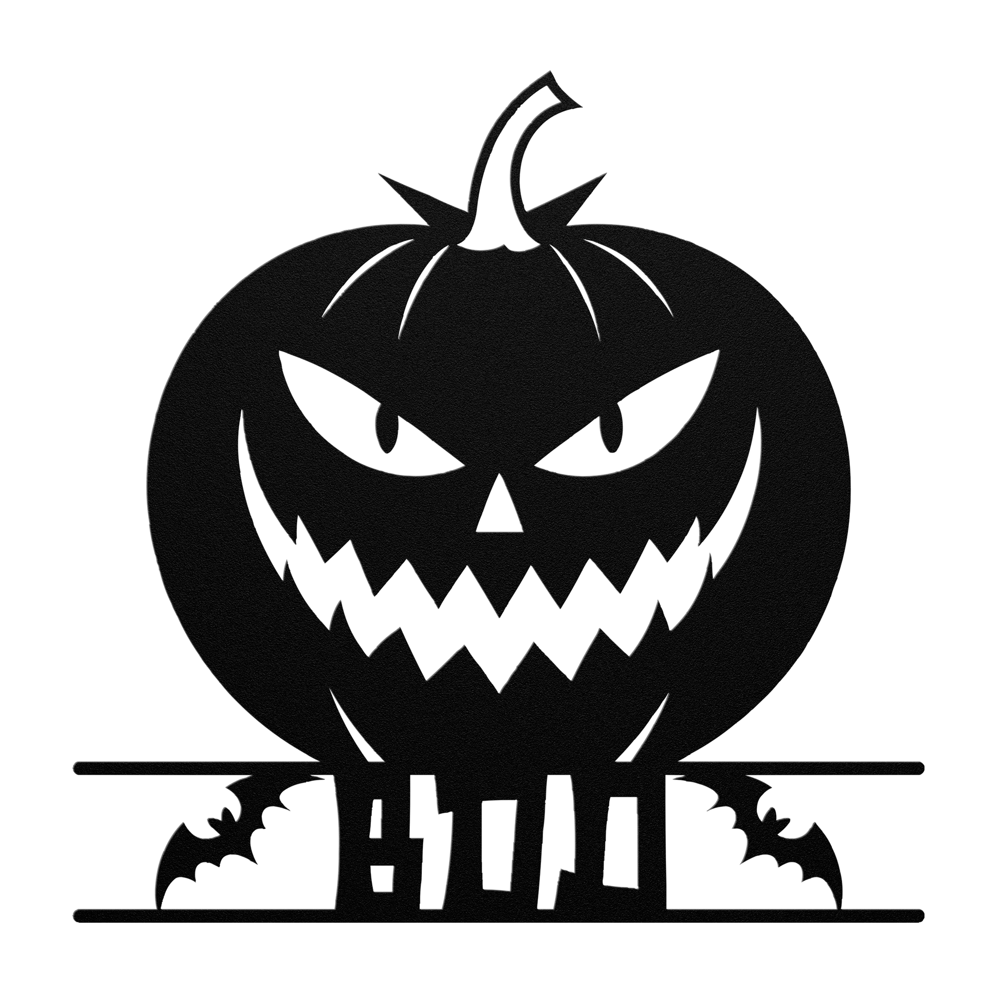 Boo_Metal_Wall_Art_1_Black_Transparent_Mockup.png