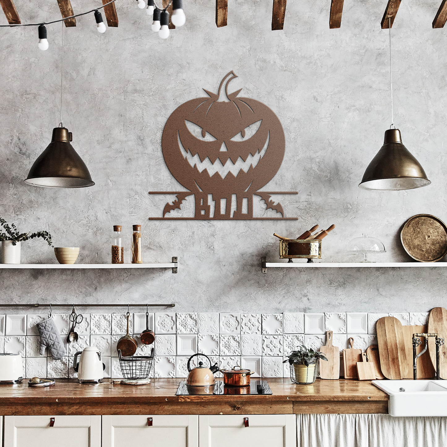 Boo_Metal_Wall_Art_1_Copper_Rustic_Kitchen_Mockup.png