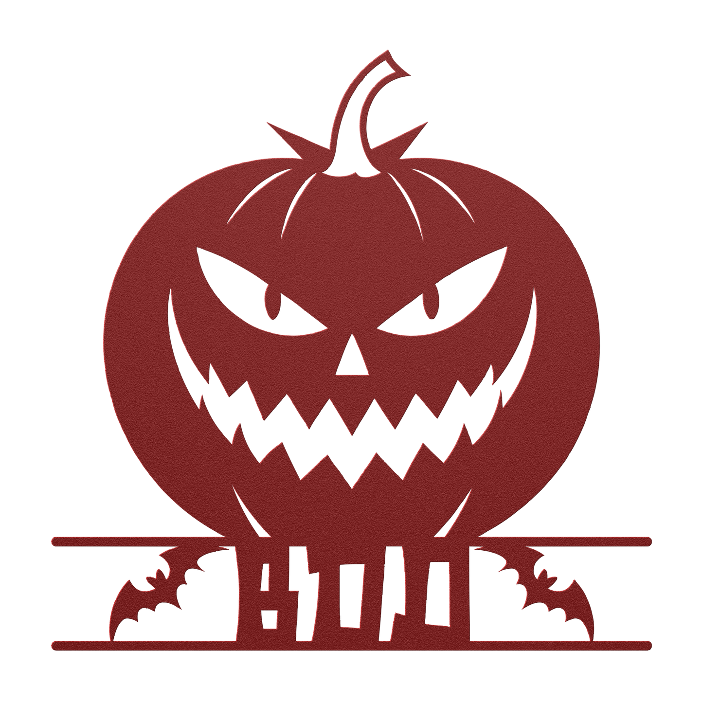 Boo_Metal_Wall_Art_1_Red_Transparent_Mockup.png