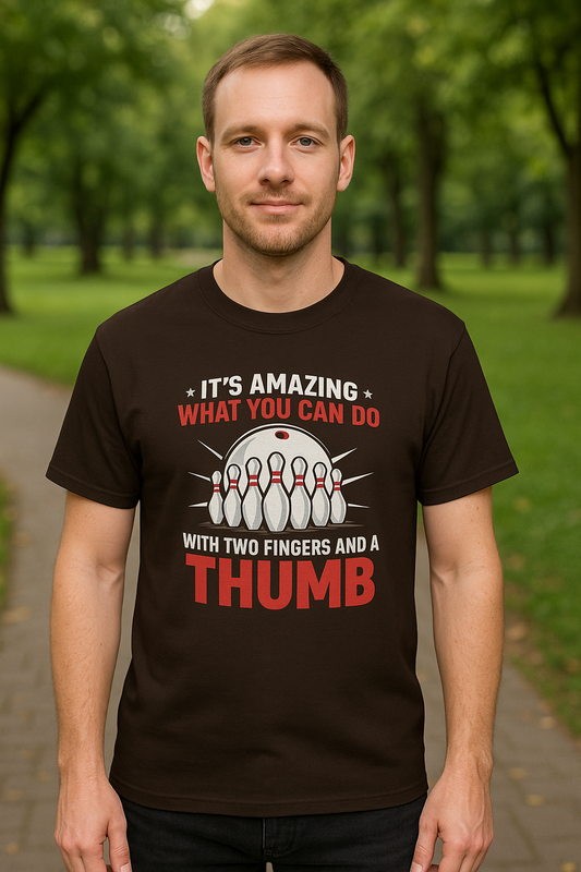 Bowling Humor Tee - Funny Graphic Unisex Heavy Cotton Shirt for Bowlers, Gift for Bowling Enthusiasts, Bowling Birthday, Sport Tee
