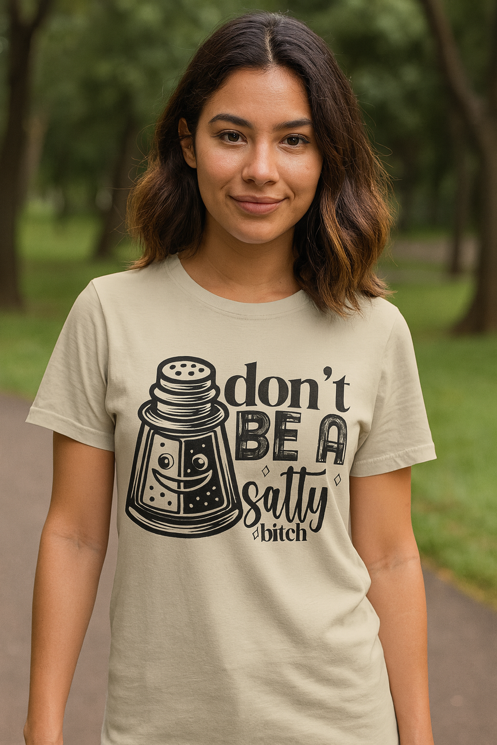 Sassy Humor Tee, Funny Gift for Friends, Don't Be A Salty, Perfect for Birthdays, Parties, Everyday Comfort, Funny Tee