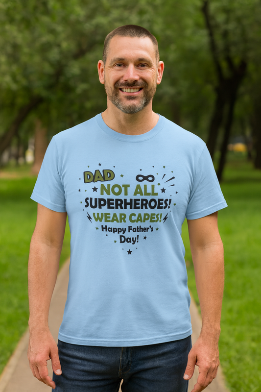 Dad Superhero Tee, Father's Day Gift, Unisex T-Shirt, Dad Life Shirt, Gift for Dad, Funny Dad Shirt, Casual Wear
