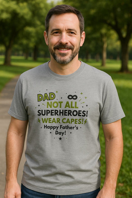 Dad Superhero Tee, Father's Day Gift, Unisex T-Shirt, Dad Life Shirt, Gift for Dad, Funny Dad Shirt, Casual Wear