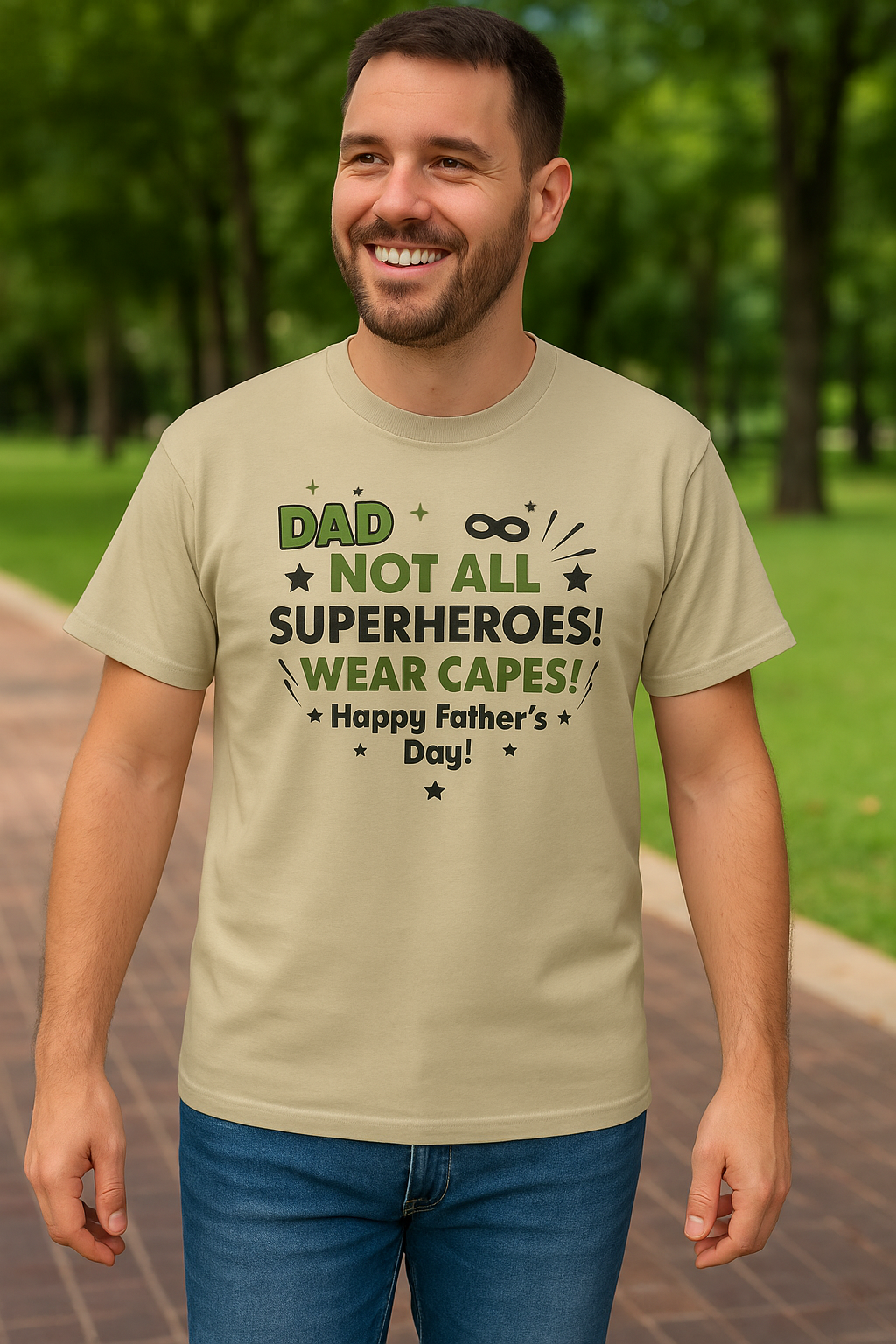 Dad Superhero Tee, Father's Day Gift, Unisex T-Shirt, Dad Life Shirt, Gift for Dad, Funny Dad Shirt, Casual Wear