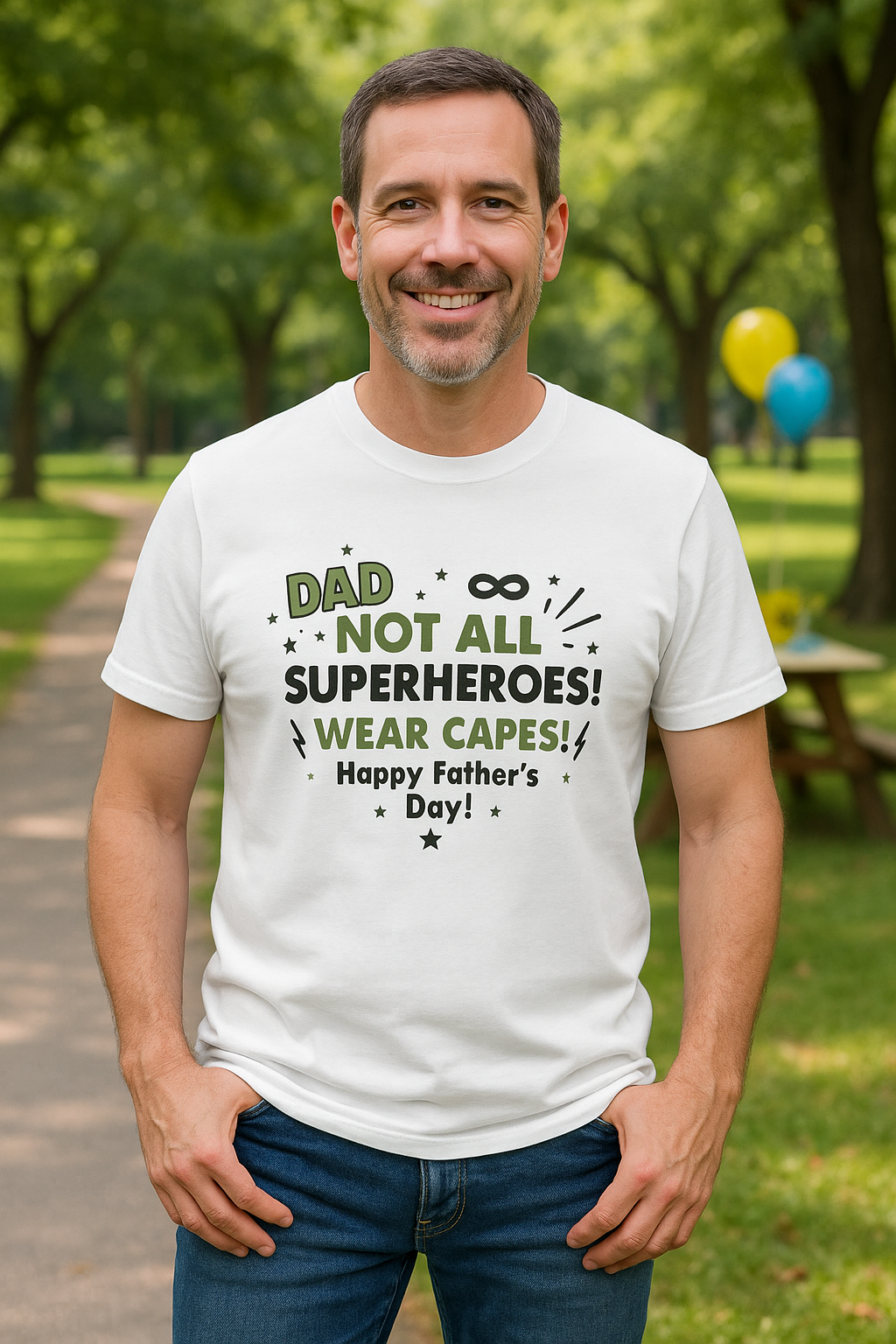Dad Superhero Tee, Father's Day Gift, Unisex T-Shirt, Dad Life Shirt, Gift for Dad, Funny Dad Shirt, Casual Wear