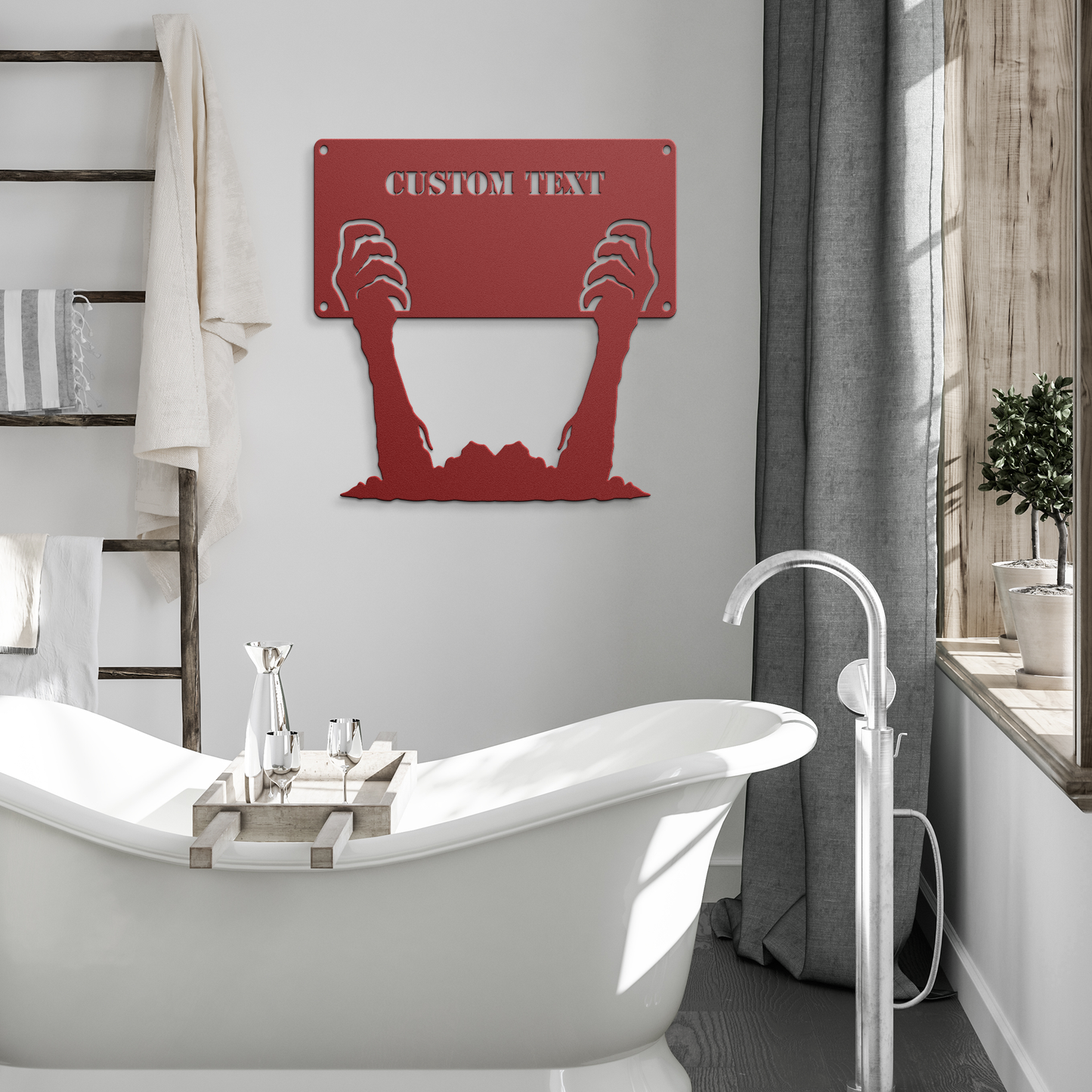 Custom_Text_Hand_Metal_Wall_Art_Red_Modern_Bathroom_Mockup.png
