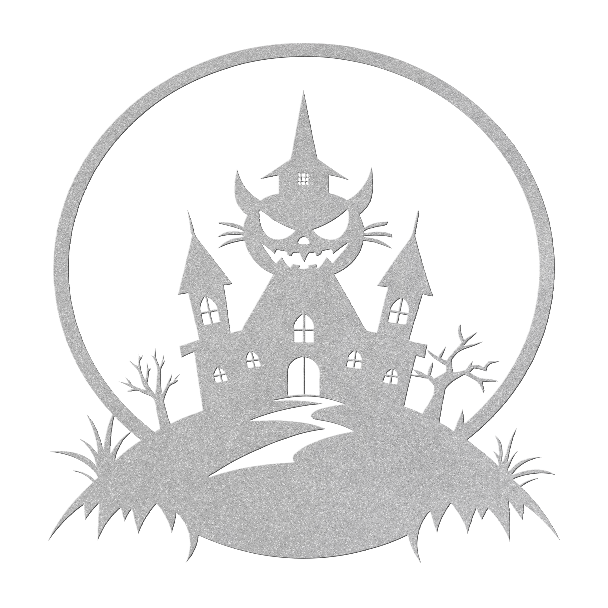 Halloween_House_Metal_Wall_art_Silver_Transparent_Mockup.png