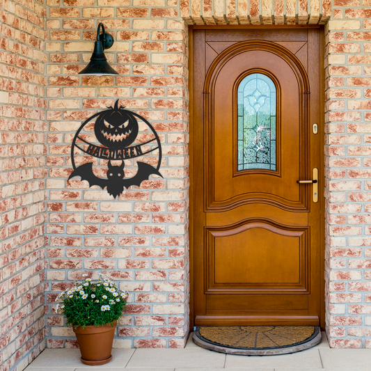 Halloween_Metal_Wall_art_11_Black_Brick_Entrance_Mockup.png