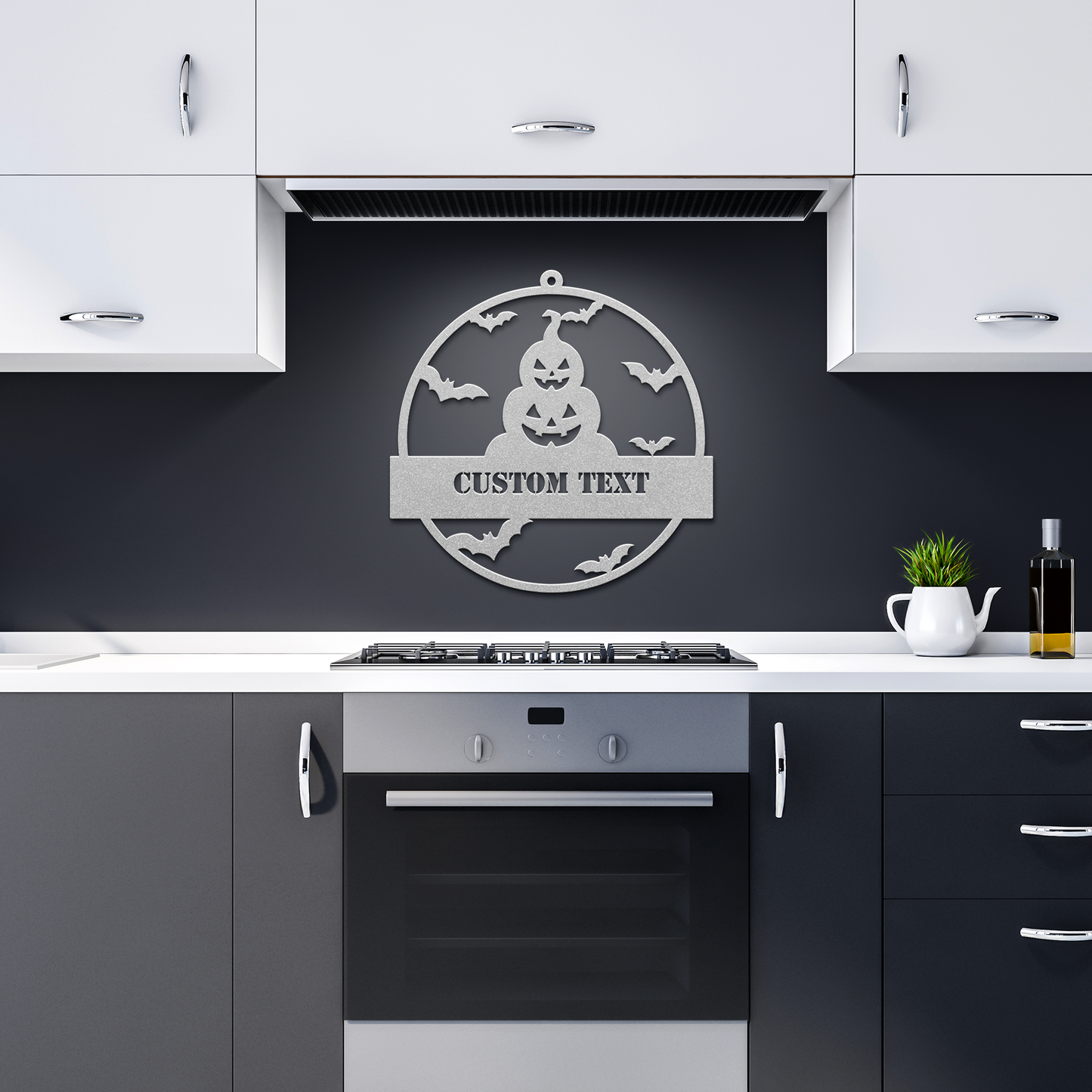 Halloween__P_Metal_Wall_Art_Silver_Dark_Kitchen_Mockup.png